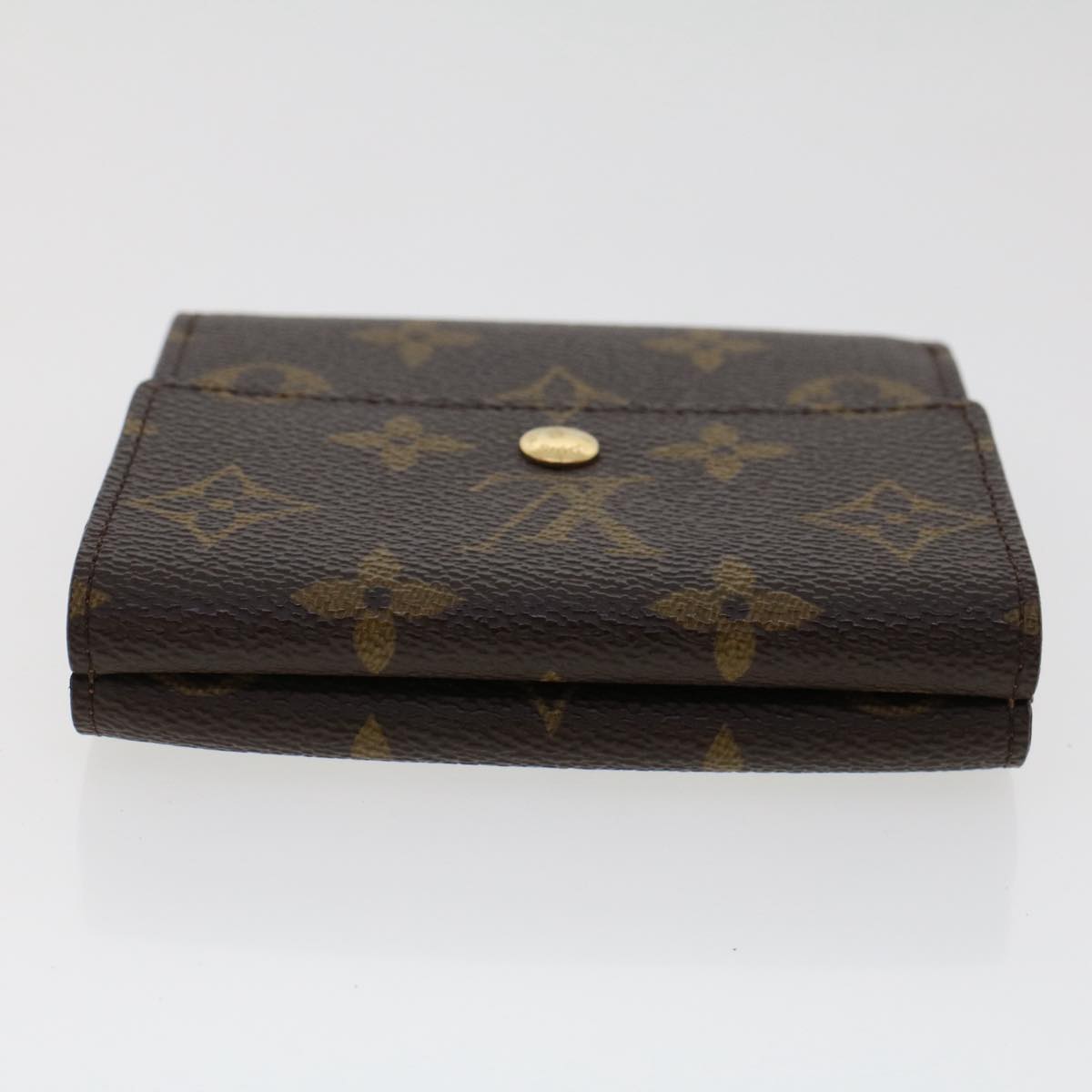 LOUIS VUITTON Monogram Porte Monnaie Bier Cartes Crdit Wallet M61652 Auth yk8032