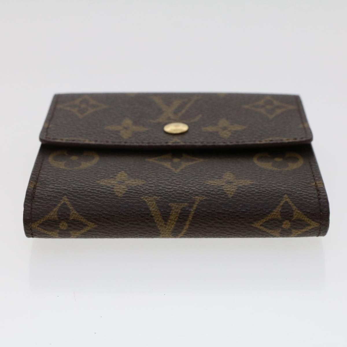 LOUIS VUITTON Monogram Porte Monnaie Bier Cartes Crdit Wallet M61652 Auth yk8032