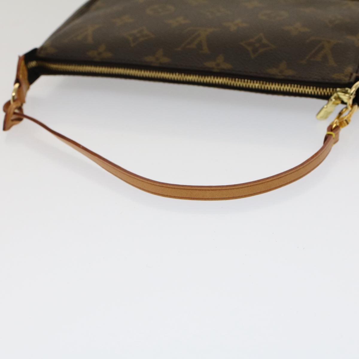 LOUIS VUITTON Monogram Pochette Accessoires Pouch M51980 LV Auth yk8244