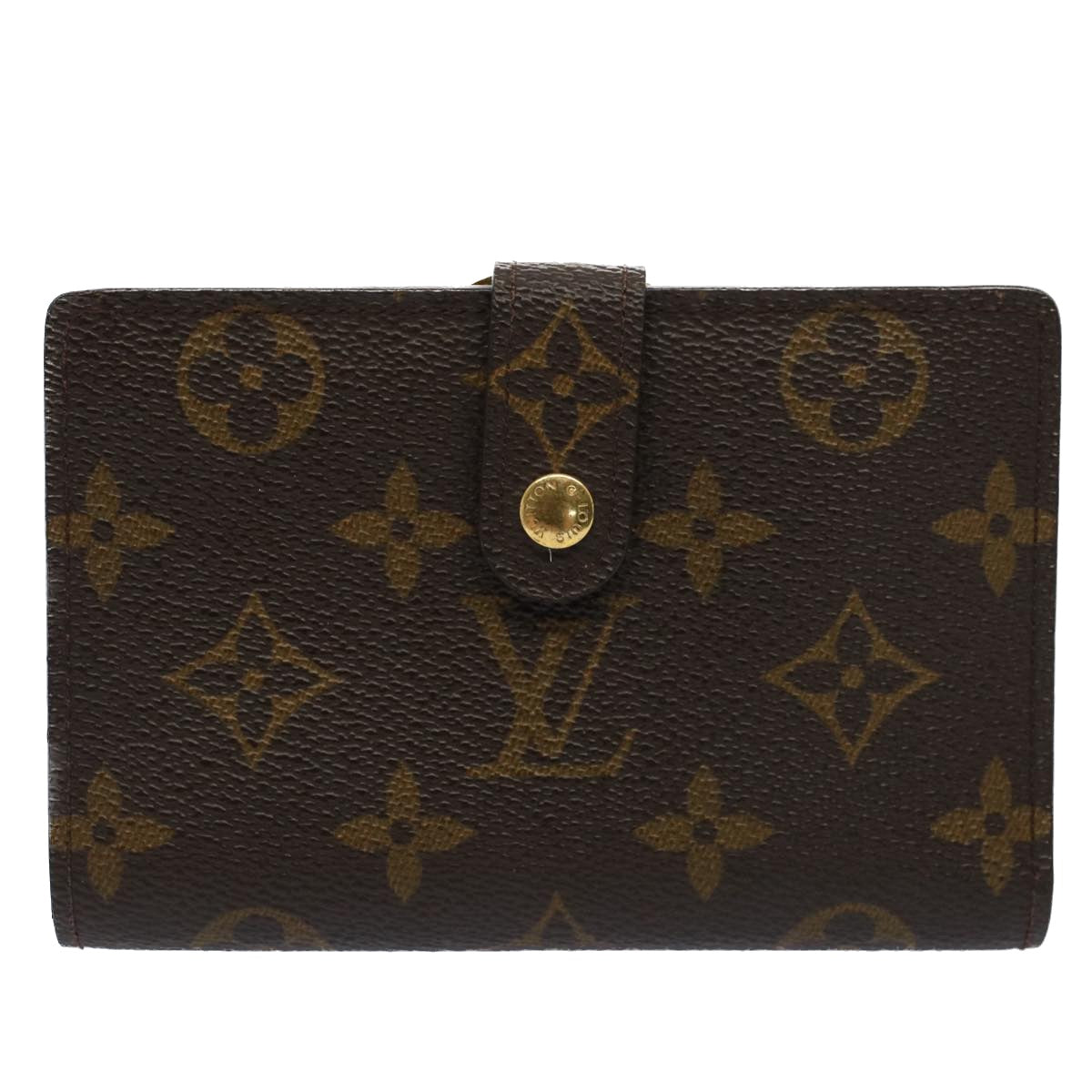 LOUIS VUITTON Monogram Portefeuille Viennois Bifold Wallet M61674 Auth yk8290