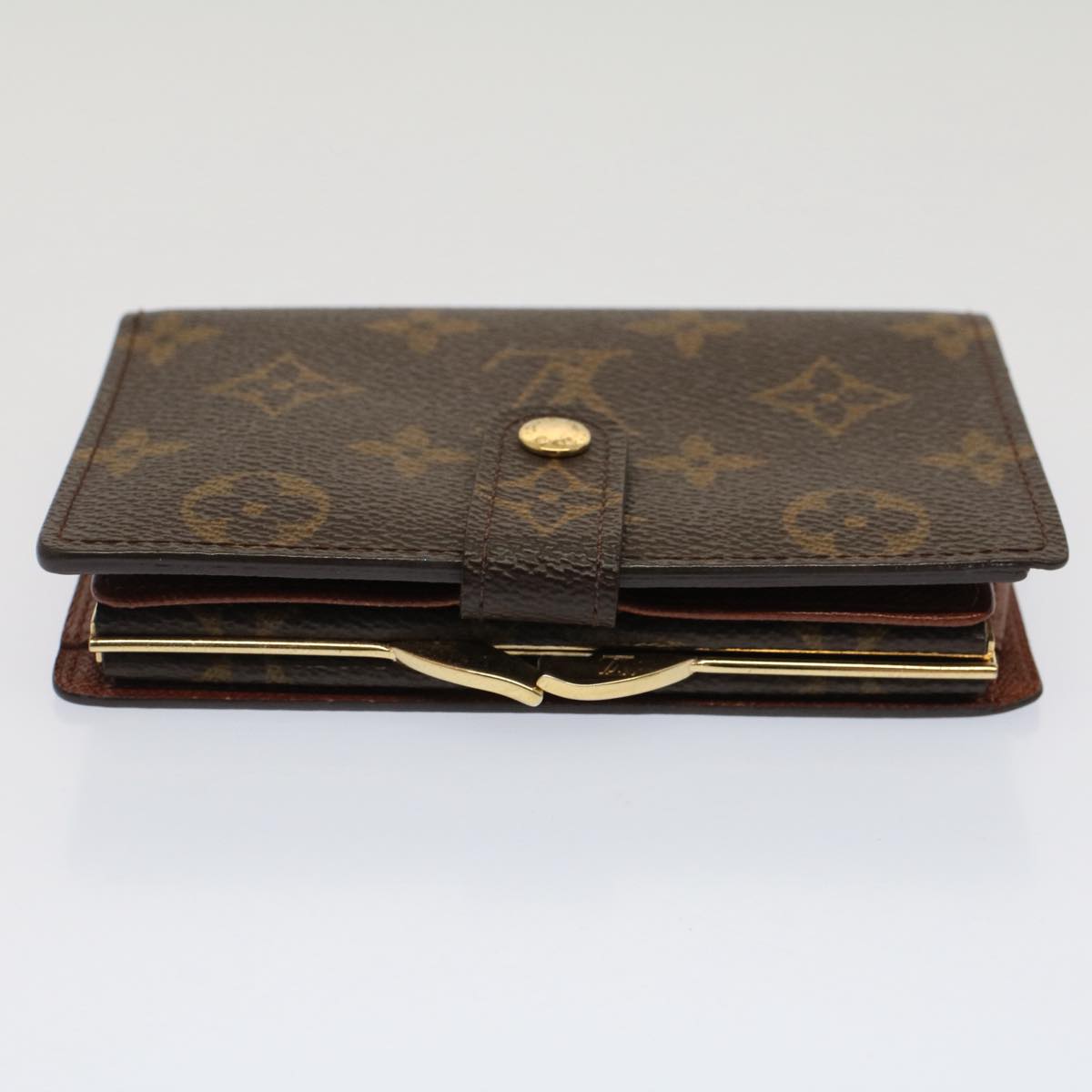 LOUIS VUITTON Monogram Portefeuille Viennois Bifold Wallet M61674 Auth yk8290