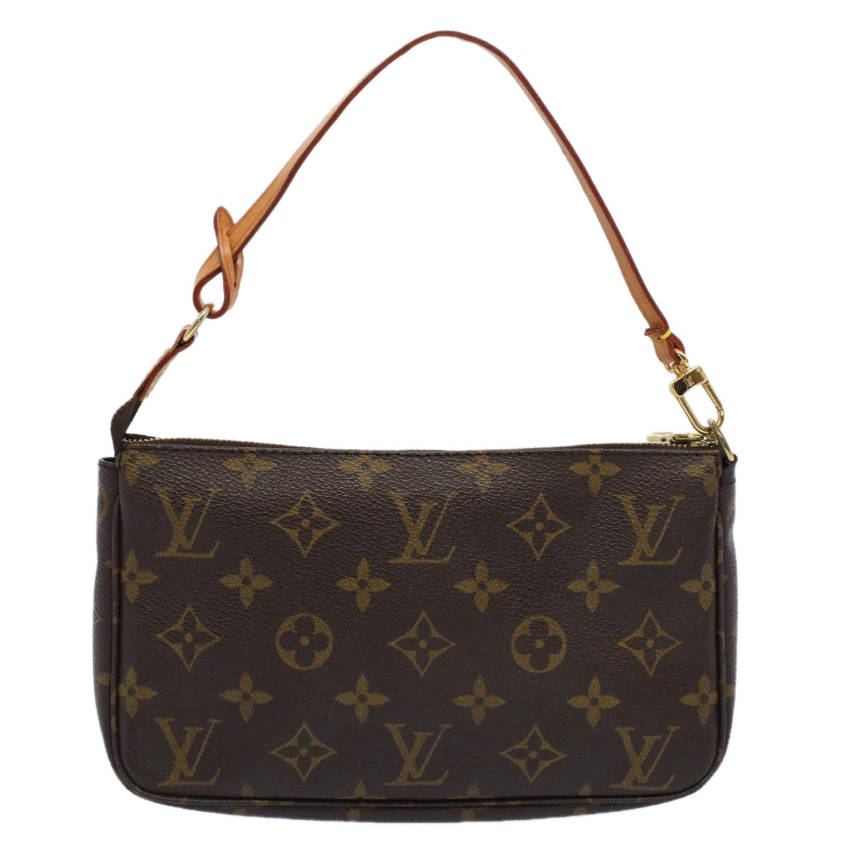 LOUIS VUITTON Monogram Pochette Accessoires Pouch M51980 LV Auth yk8300