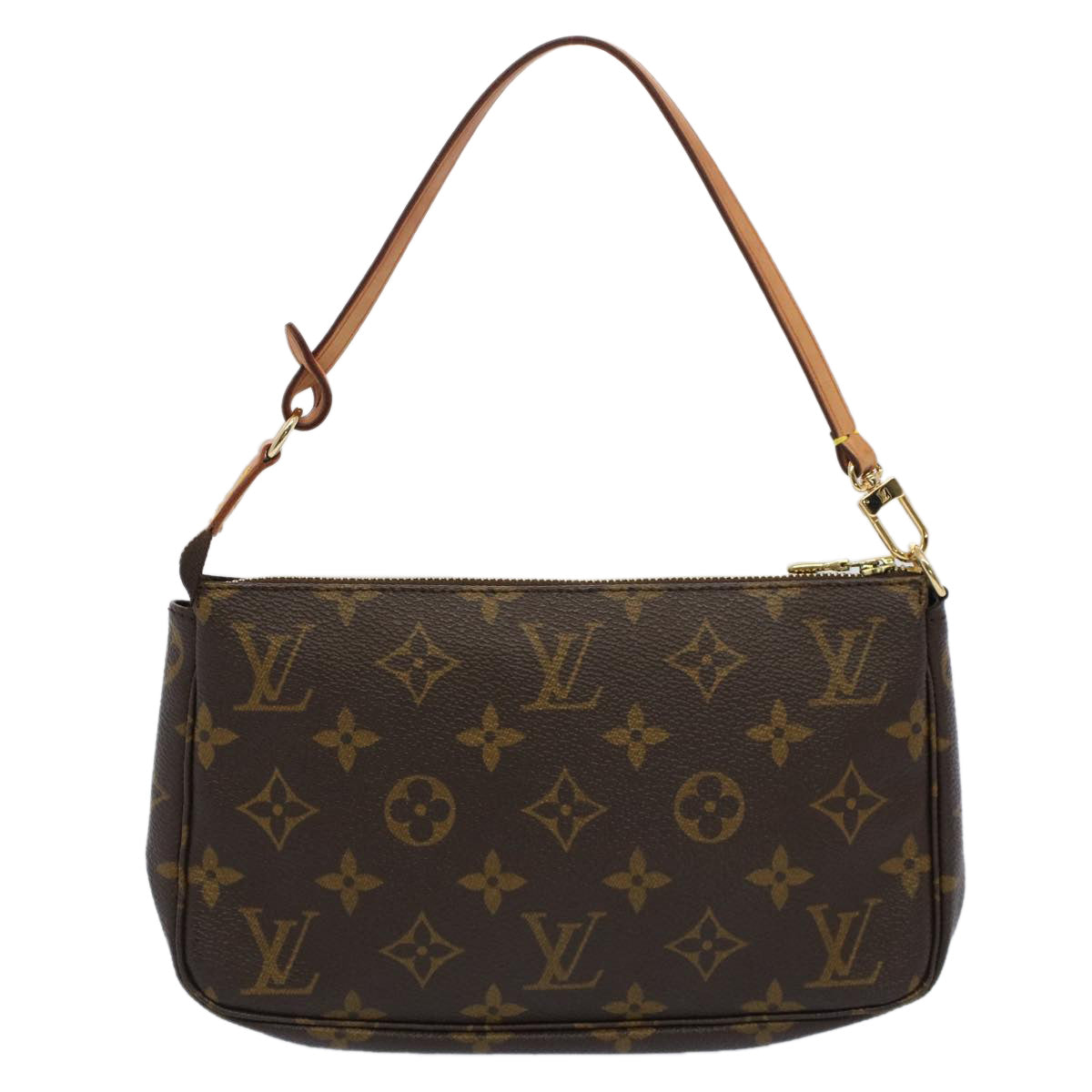 LOUIS VUITTON Monogram Pochette Accessoires Pouch M51980 LV Auth yk8316