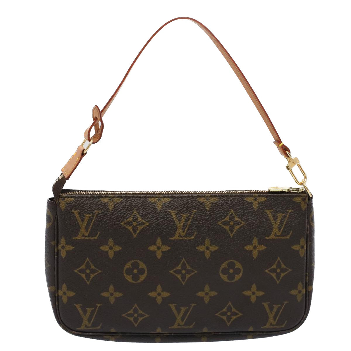 LOUIS VUITTON Monogram Pochette Accessoires Pouch M51980 LV Auth yk8337