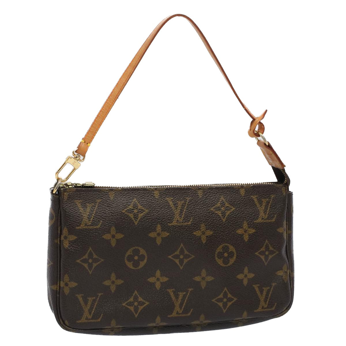 LOUIS VUITTON Monogram Pochette Accessoires Pouch M51980 LV Auth yk8339