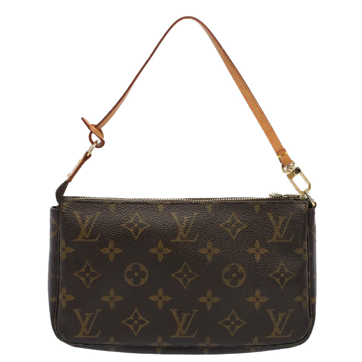 LOUIS VUITTON Monogram Pochette Accessoires Pouch M51980 LV Auth yk8339