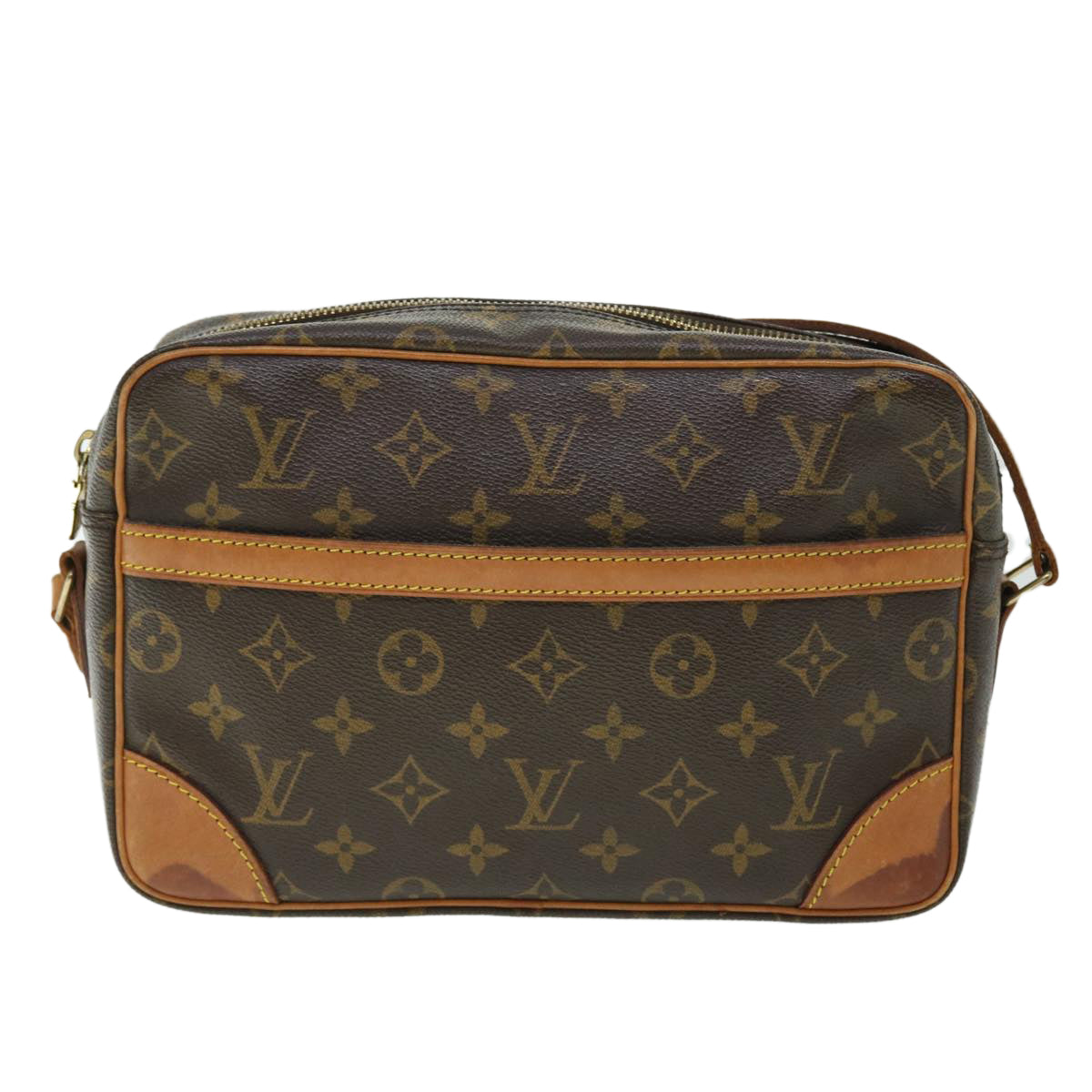 LOUIS VUITTON Monogram Trocadero 27 Shoulder Bag M51274 LV Auth yk8469