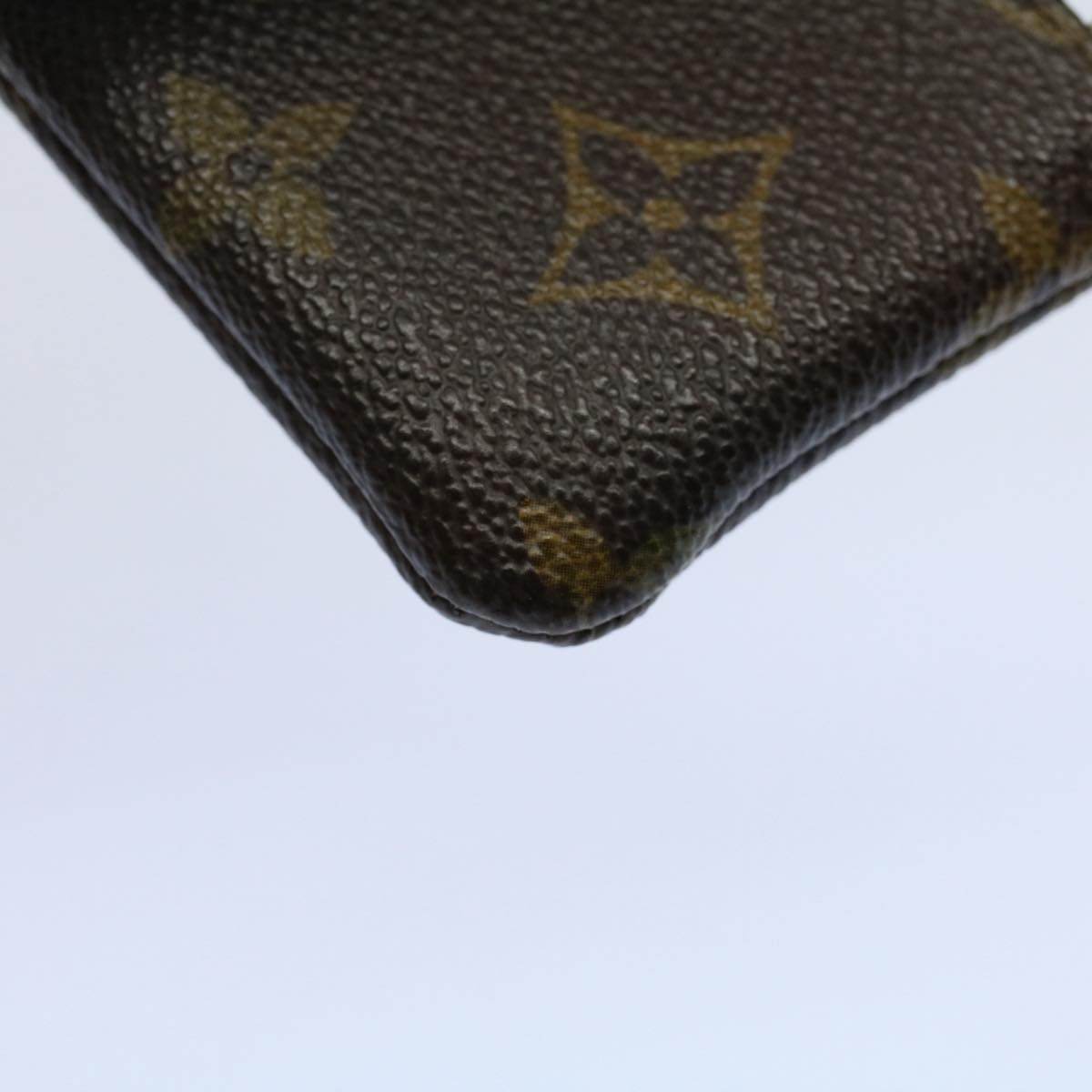 LOUIS VUITTON Monogram Pochette Cles Coin Purse M62650 LV Auth yk8517