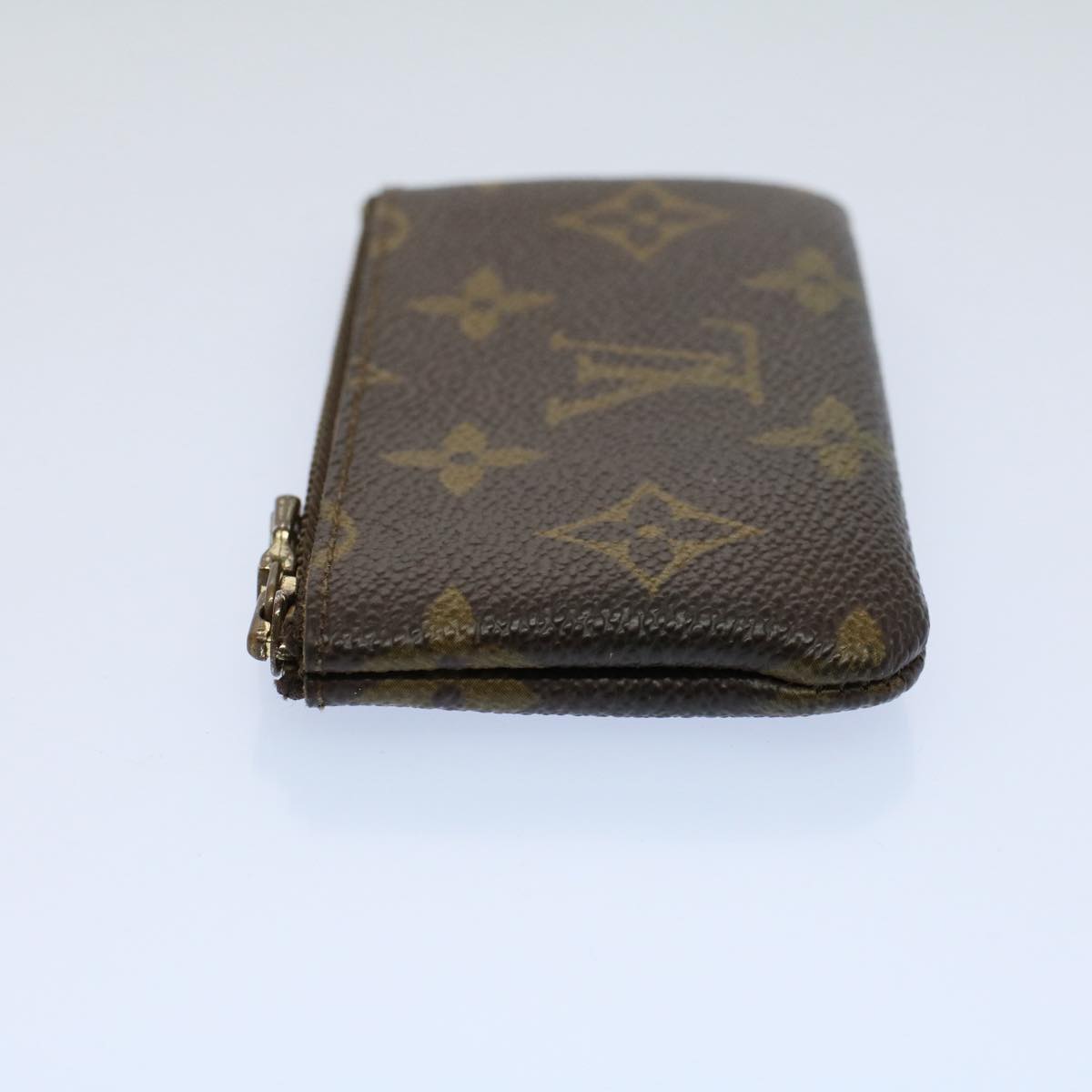 LOUIS VUITTON Monogram Pochette Cles Coin Purse M62650 LV Auth yk8517