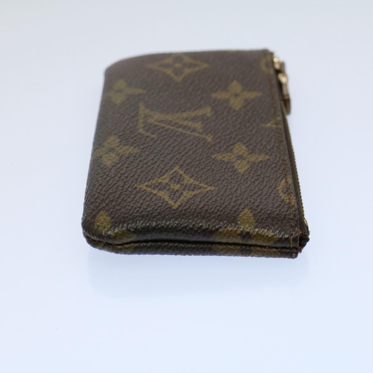 LOUIS VUITTON Monogram Pochette Cles Coin Purse M62650 LV Auth yk8517