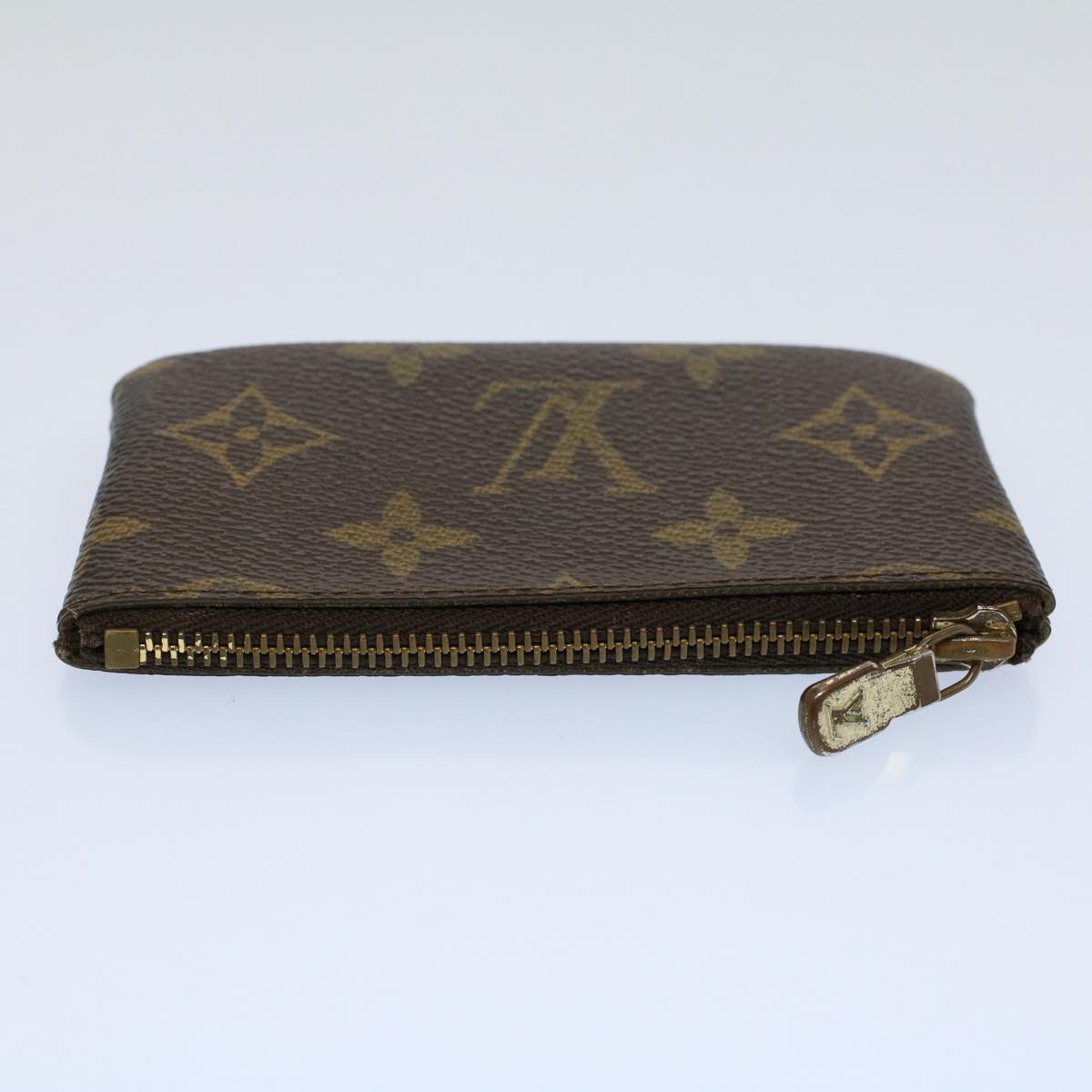 LOUIS VUITTON Monogram Pochette Cles Coin Purse M62650 LV Auth yk8517