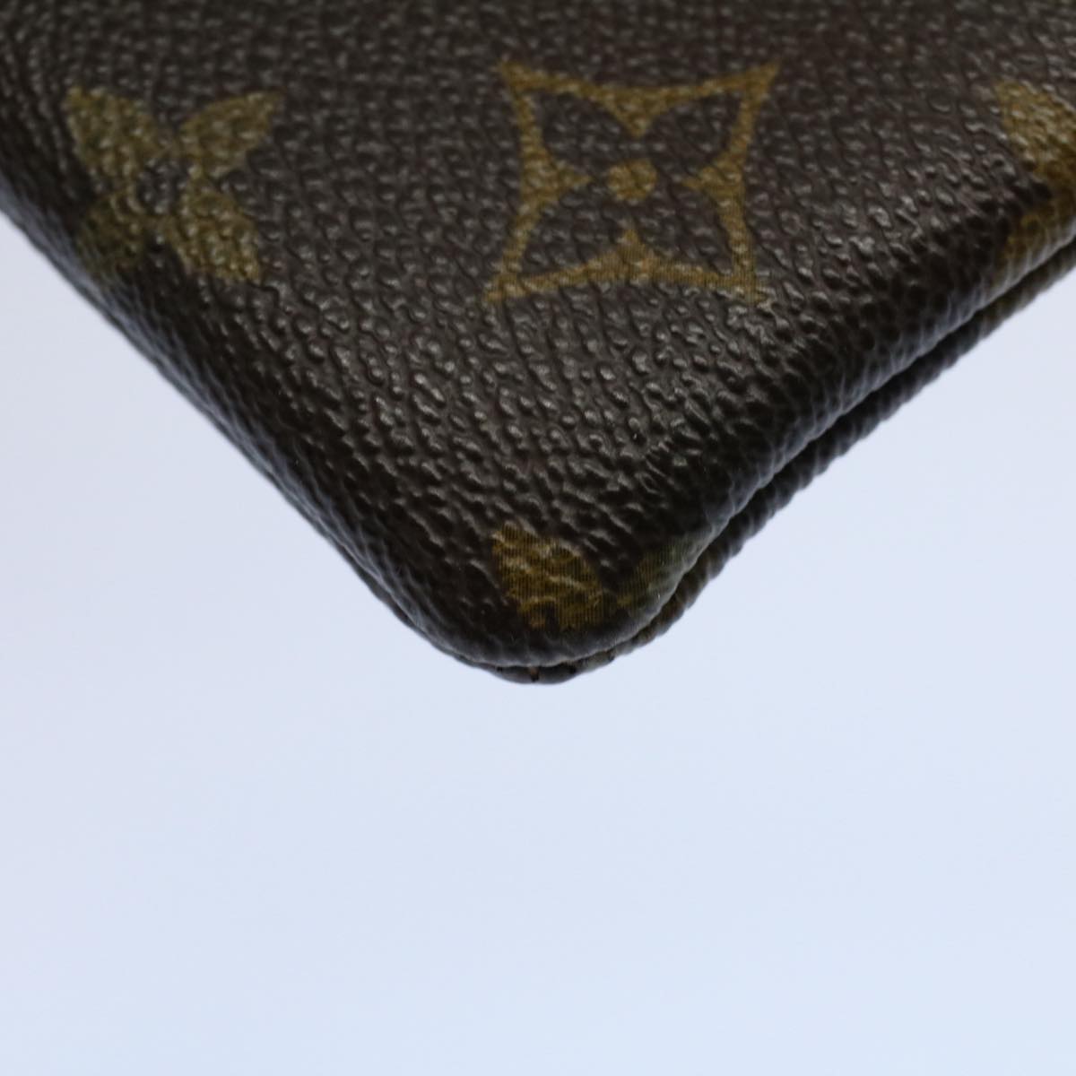 LOUIS VUITTON Monogram Pochette Cles Coin Purse M62650 LV Auth yk8517