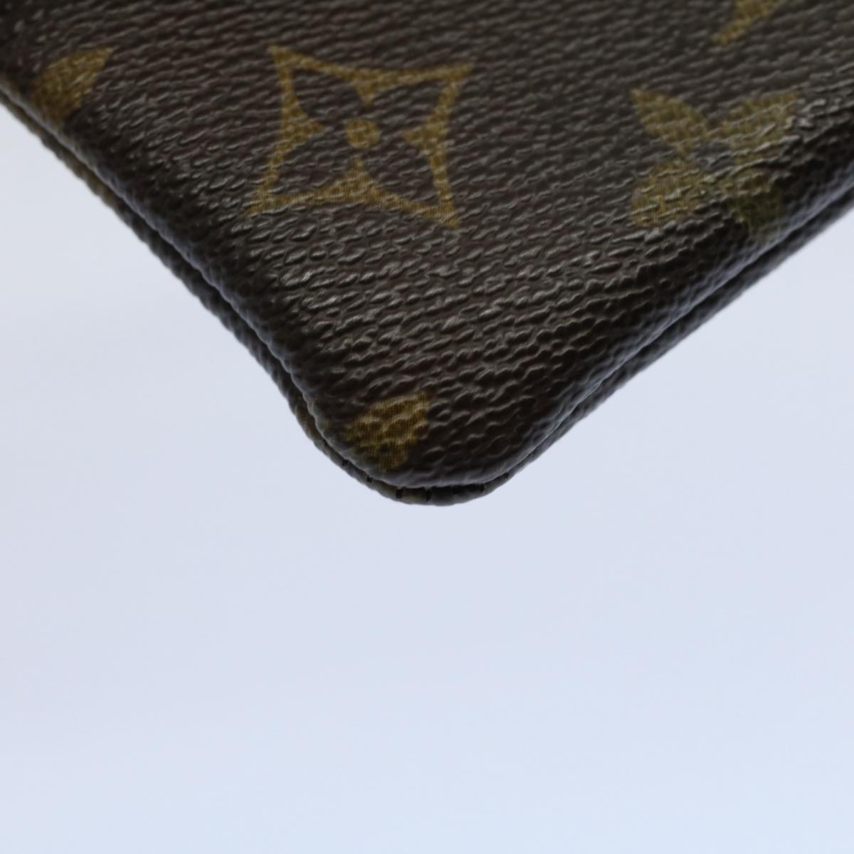 LOUIS VUITTON Monogram Pochette Cles Coin Purse M62650 LV Auth yk8517