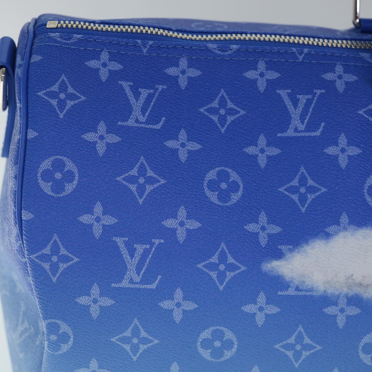 LOUIS VUITTON Monogram Clouds Keepall Bandouliere 50 Bag M45428 Auth yk8550A