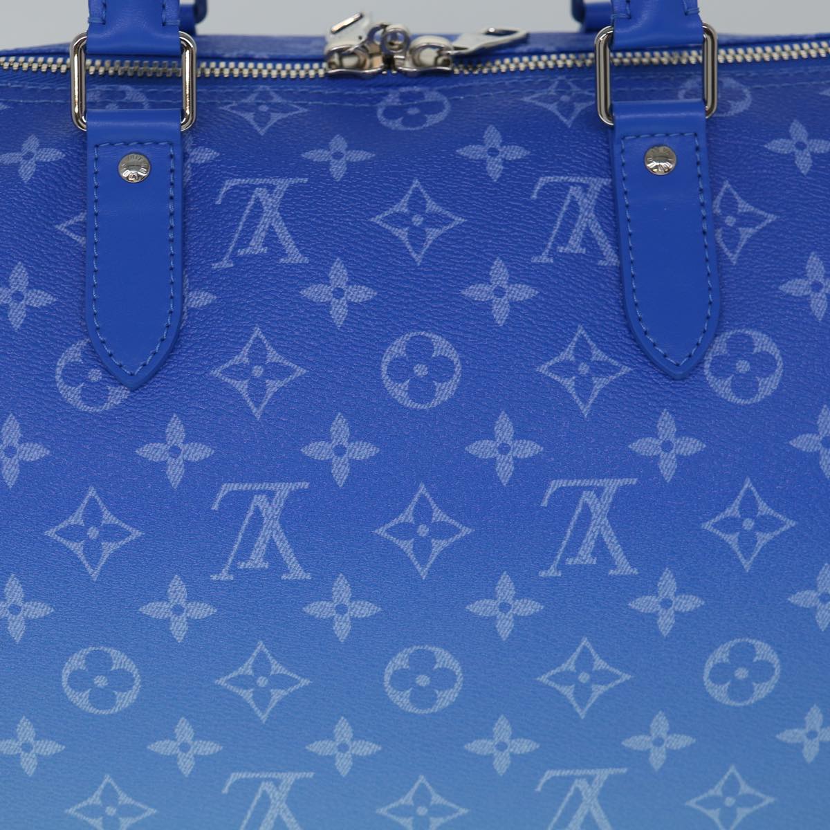 LOUIS VUITTON Monogram Clouds Keepall Bandouliere 50 Bag M45428 Auth yk8550A