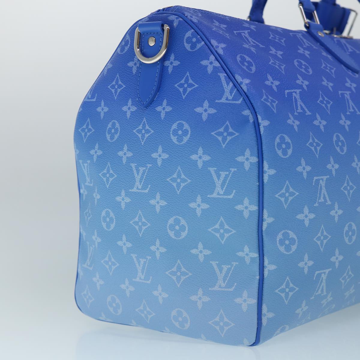 LOUIS VUITTON Monogram Clouds Keepall Bandouliere 50 Bag M45428 Auth yk8550A