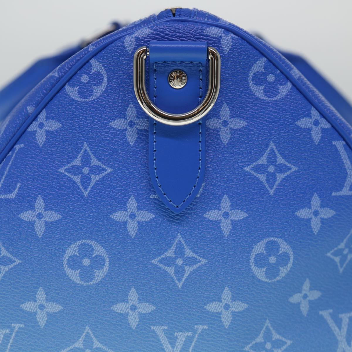 LOUIS VUITTON Monogram Clouds Keepall Bandouliere 50 Bag M45428 Auth yk8550A