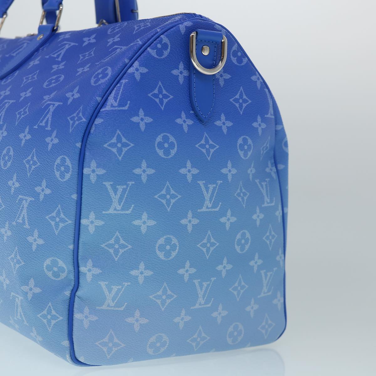 LOUIS VUITTON Monogram Clouds Keepall Bandouliere 50 Bag M45428 Auth yk8550A