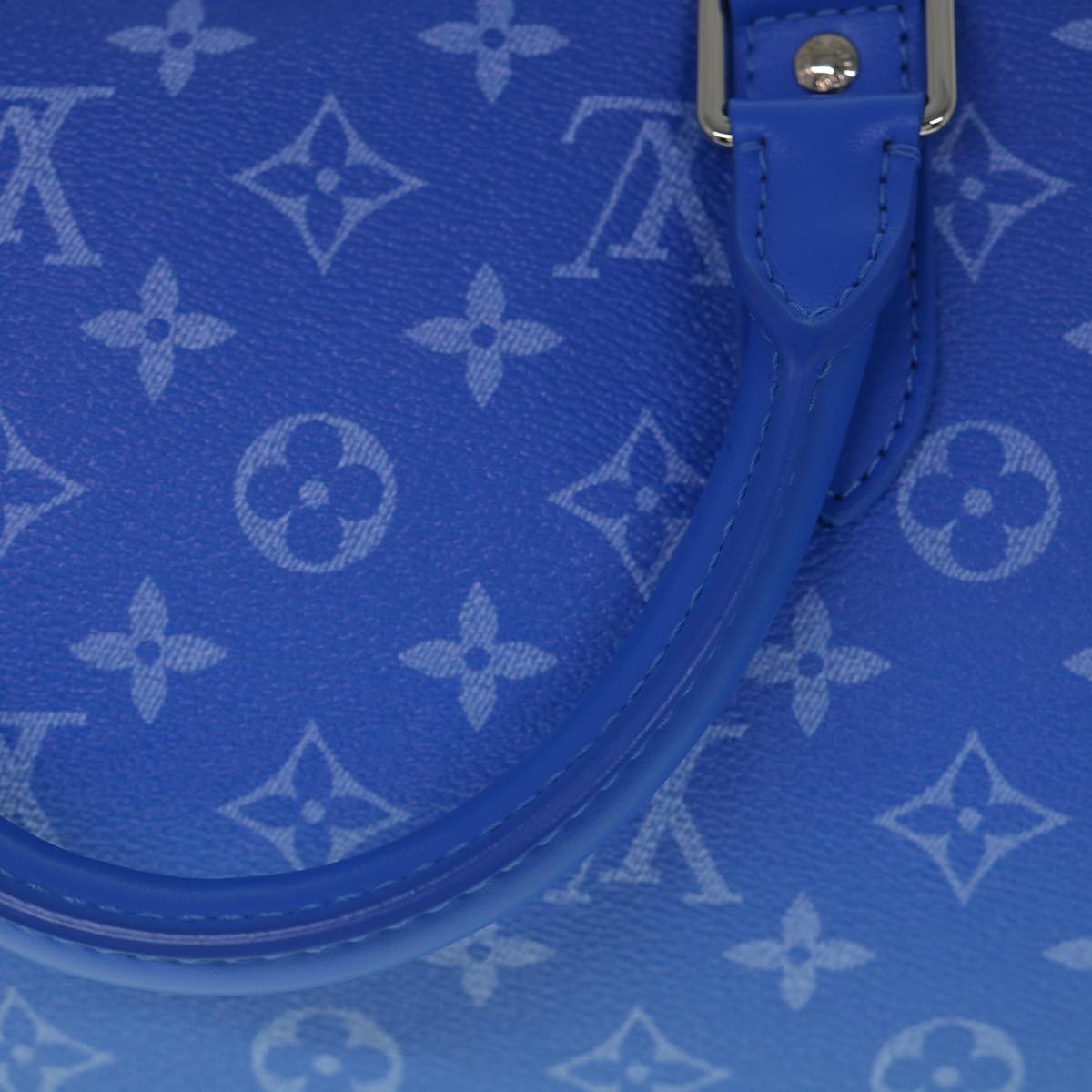 LOUIS VUITTON Monogram Clouds Keepall Bandouliere 50 Bag M45428 Auth yk8550A