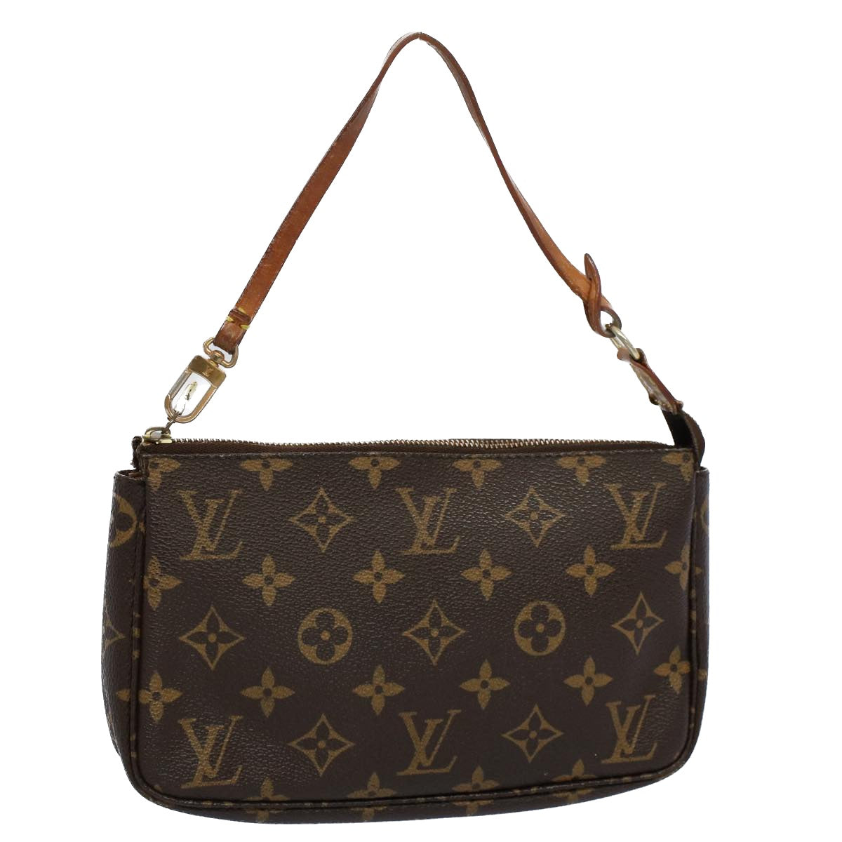 LOUIS VUITTON Monogram Pochette Accessoires Pouch M51980 LV Auth yk8605