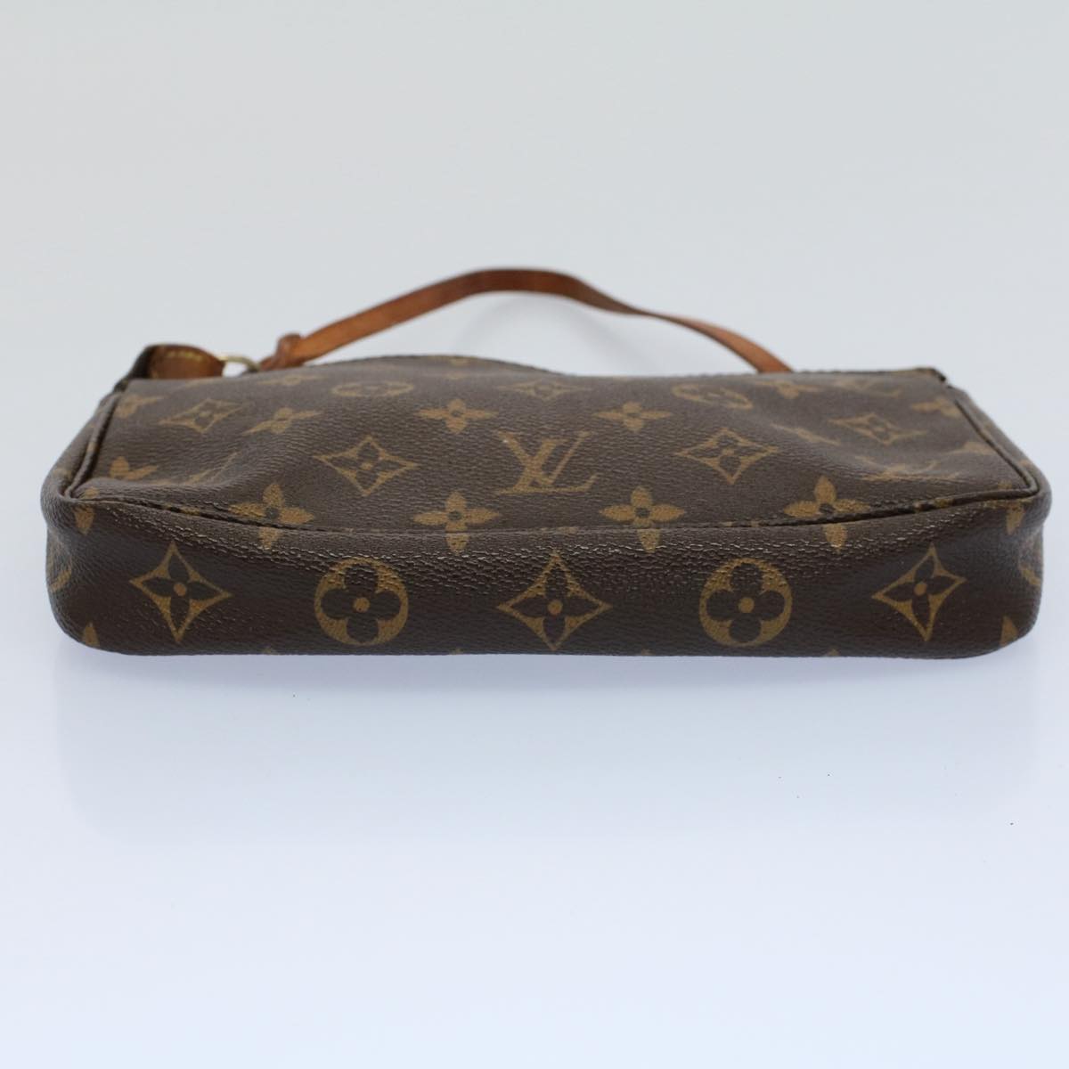 LOUIS VUITTON Monogram Pochette Accessoires Pouch M51980 LV Auth yk8605