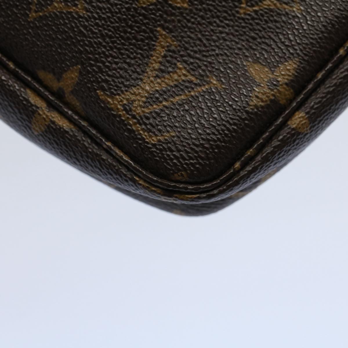 LOUIS VUITTON Monogram Pochette Accessoires Pouch M51980 LV Auth yk8605