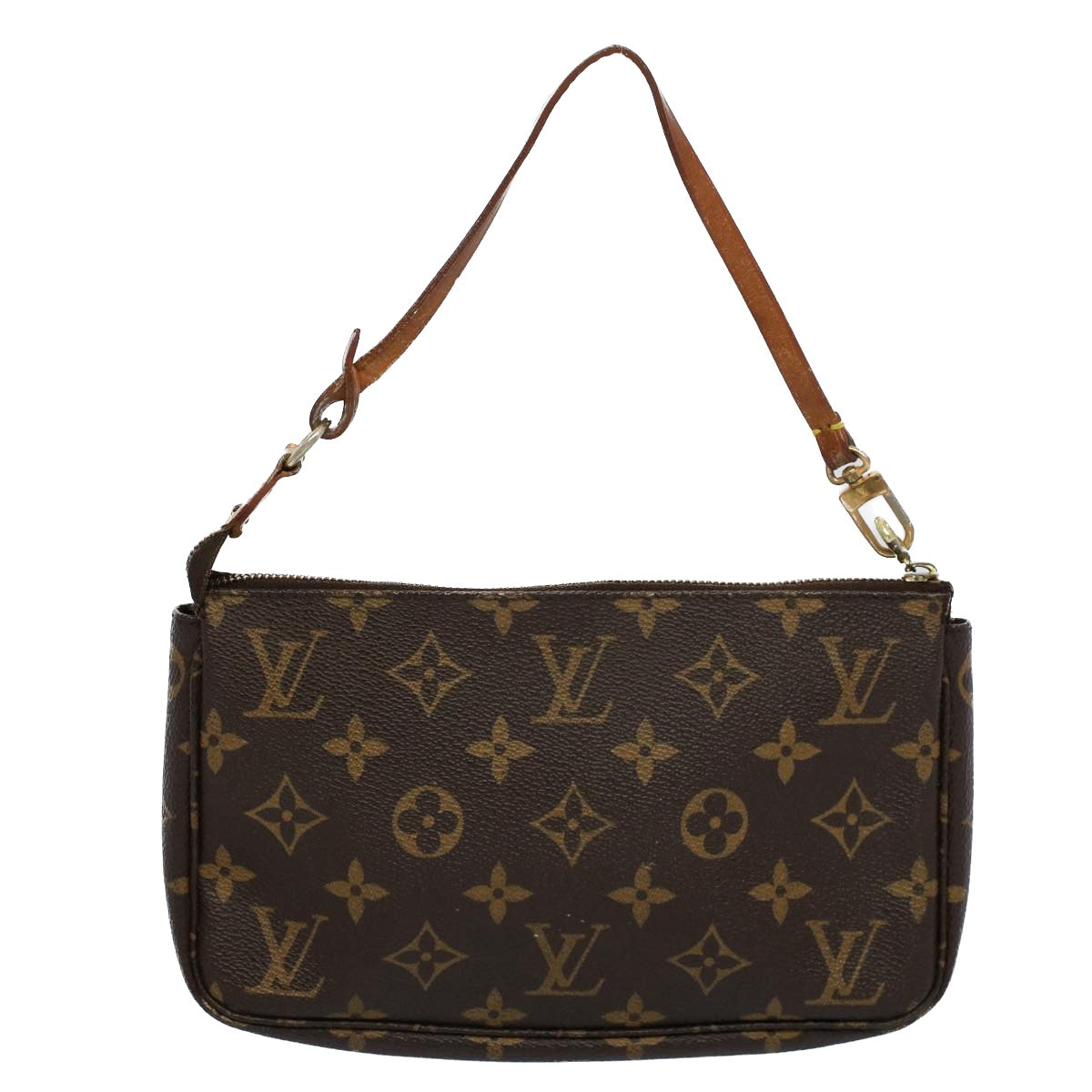 LOUIS VUITTON Monogram Pochette Accessoires Pouch M51980 LV Auth yk8605