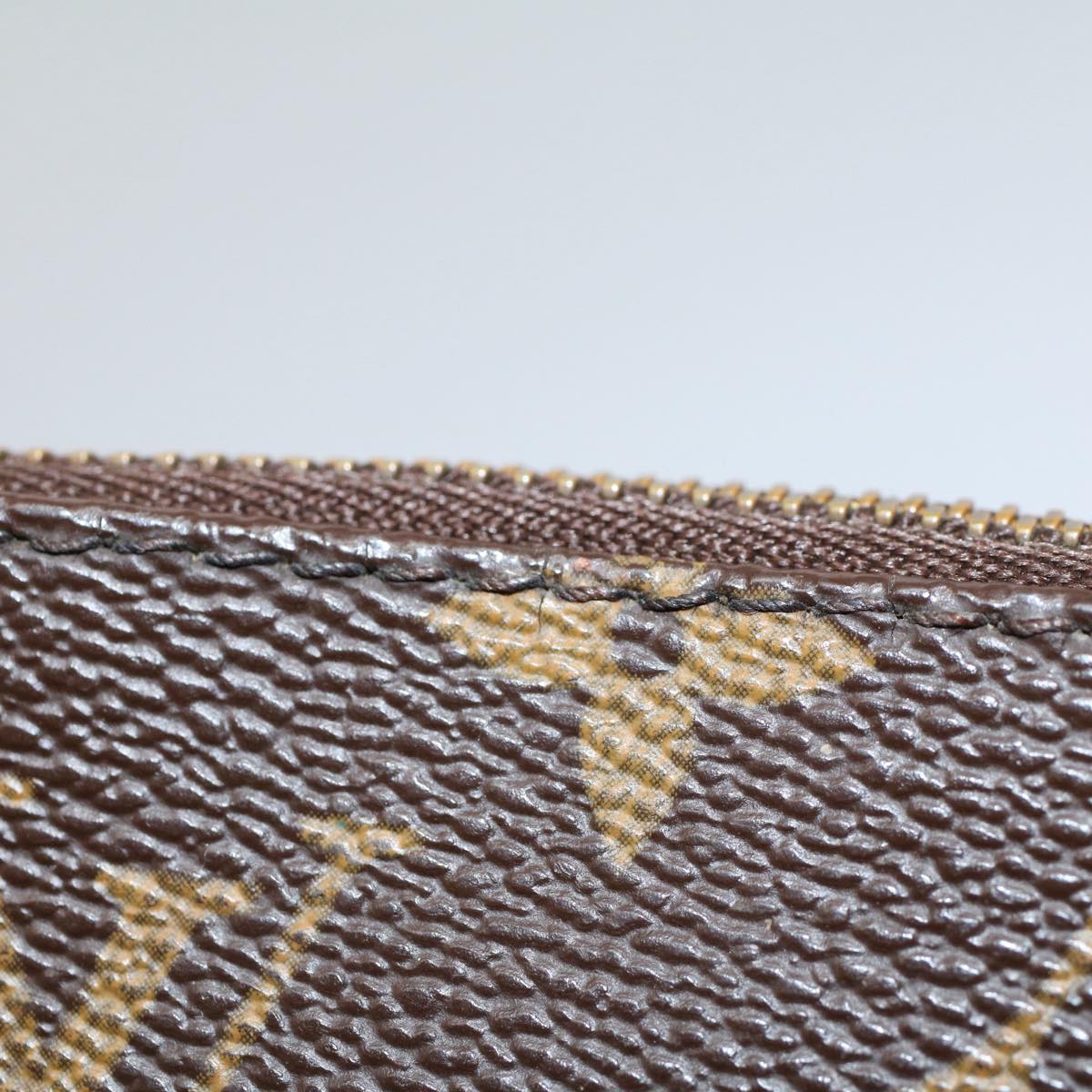 LOUIS VUITTON Monogram Pochette Accessoires Pouch M51980 LV Auth yk8605