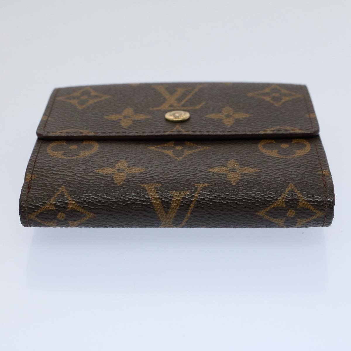 LOUIS VUITTON Monogram Porte Monnaie Bier Cartes Crdit Wallet M61652 Auth yk8634