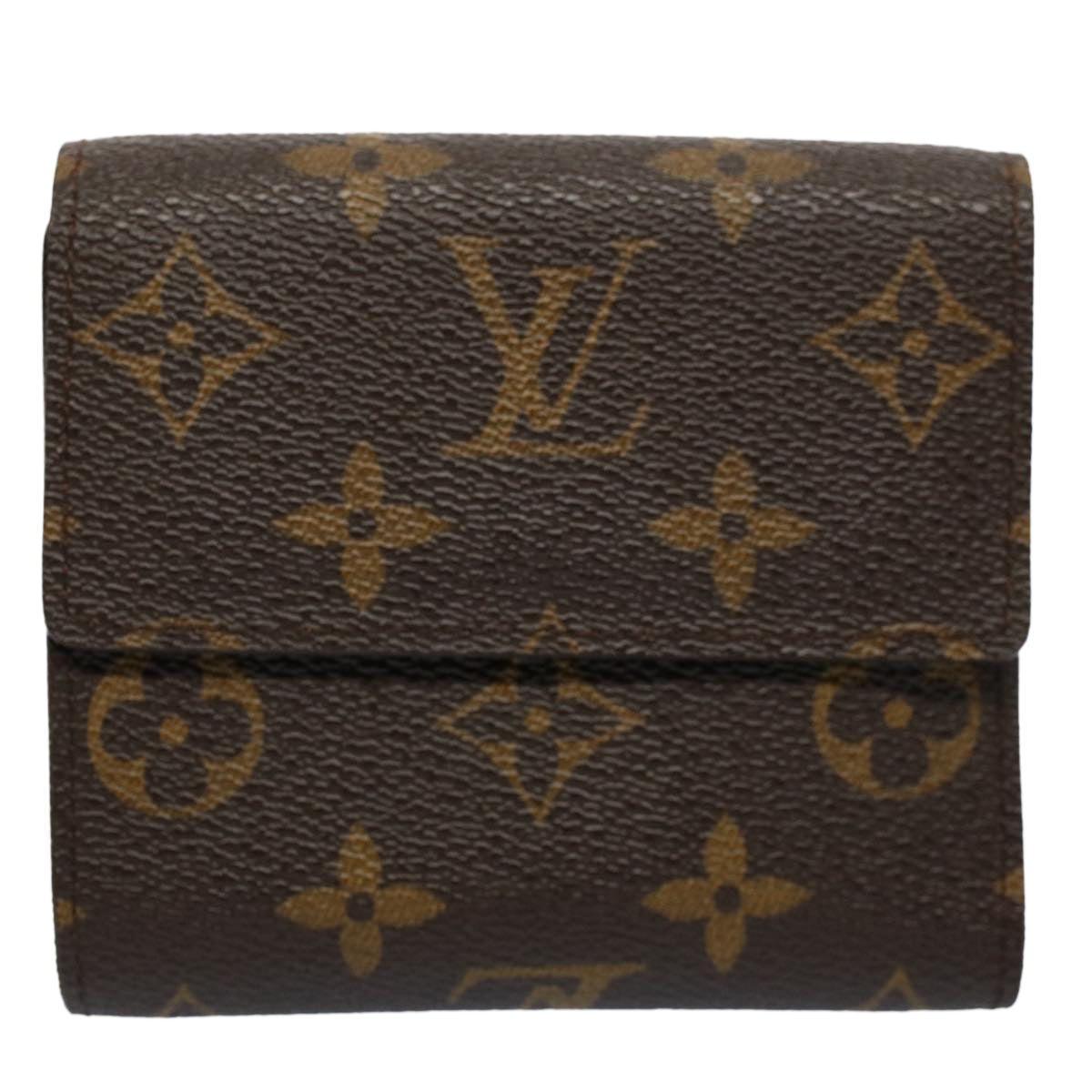 LOUIS VUITTON Monogram Porte Monnaie Bier Cartes Crdit Wallet M61652 Auth yk8662