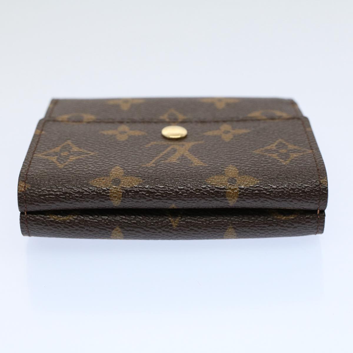 LOUIS VUITTON Monogram Porte Monnaie Bier Cartes Crdit Wallet M61652 Auth yk8662