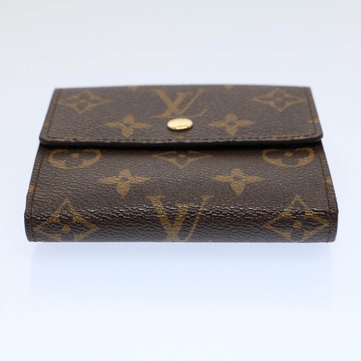 LOUIS VUITTON Monogram Porte Monnaie Bier Cartes Crdit Wallet M61652 Auth yk8662