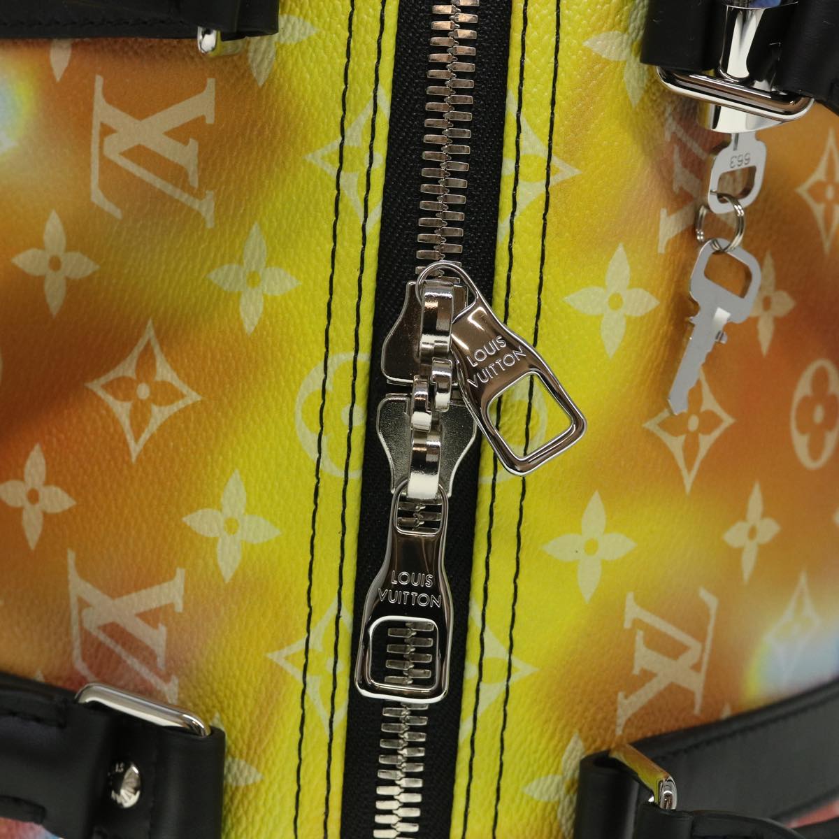 LOUIS VUITTON Monogram Sunset Keepall Bandouliere 50 Bag M45942 LV Auth yk8709S