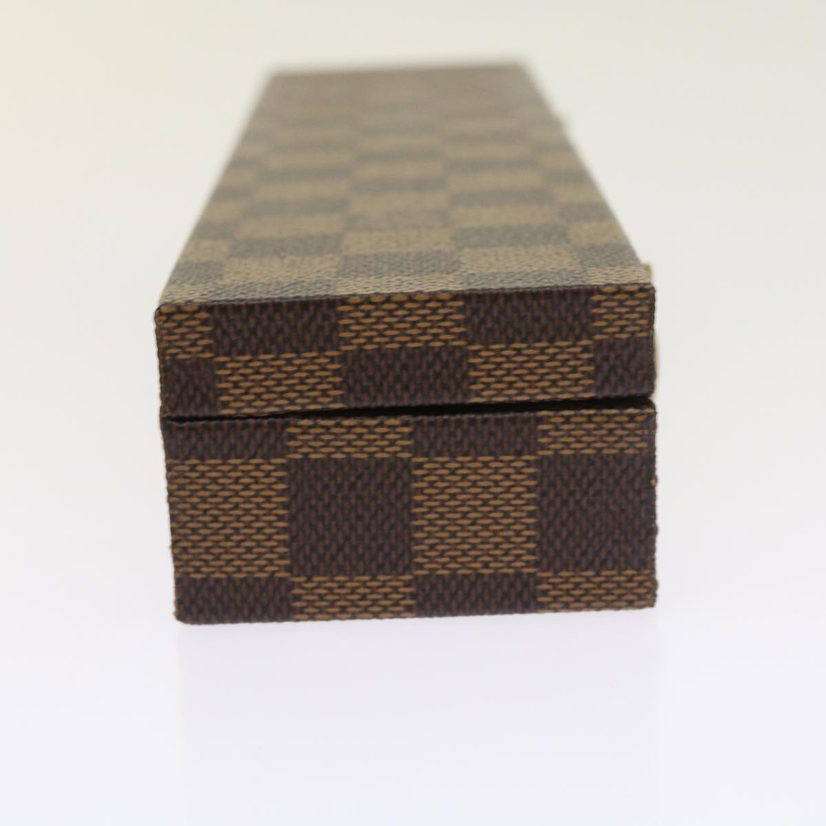 LOUIS VUITTON Damier Ebene Watch Case Trunk LV Auth yk8757SV