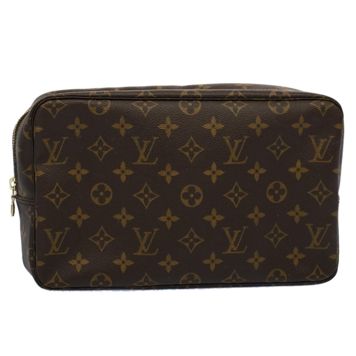 LOUIS VUITTON Monogram Trousse Toilette 28 Clutch Bag M47522 LV Auth yk8827