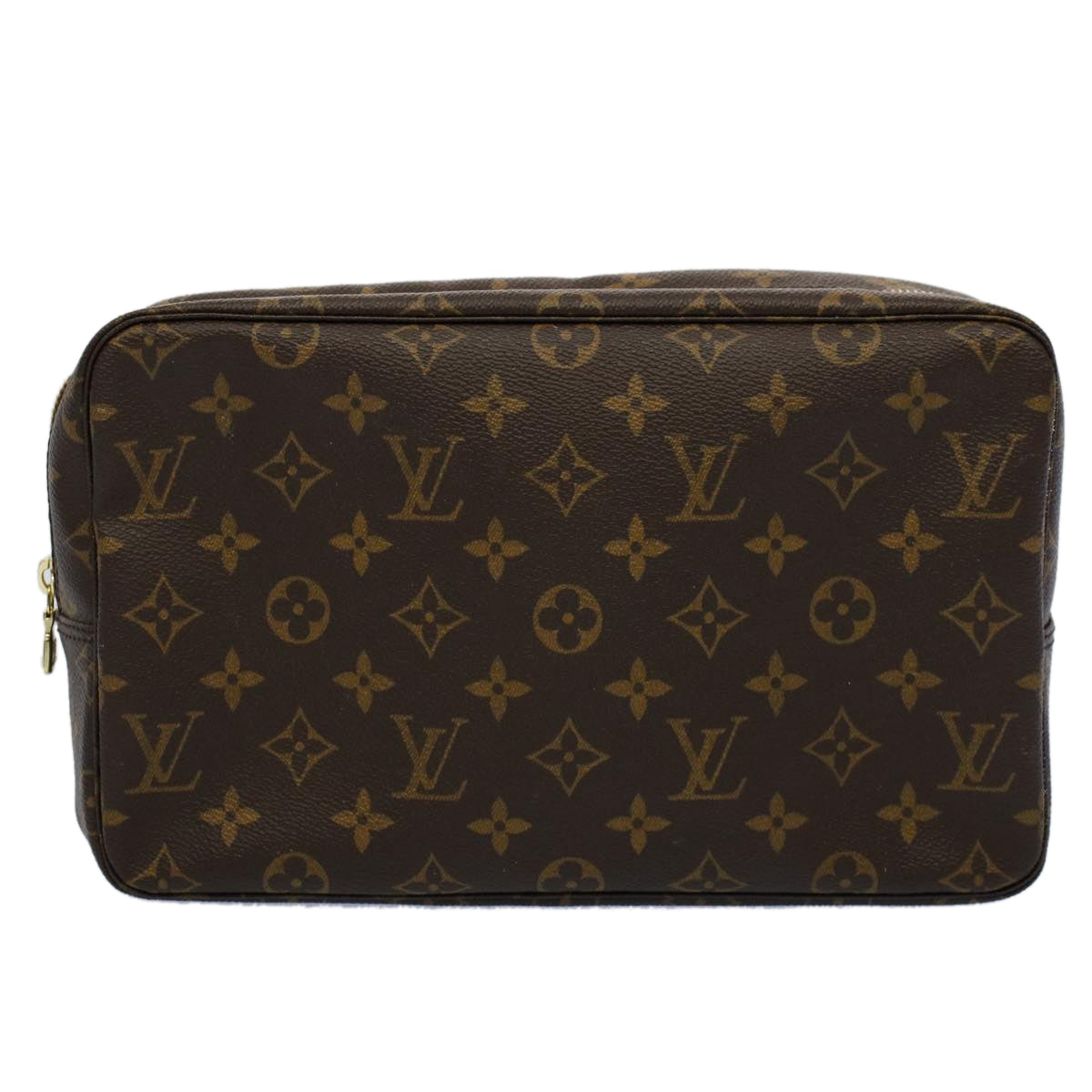 LOUIS VUITTON Monogram Trousse Toilette 28 Clutch Bag M47522 LV Auth yk8827