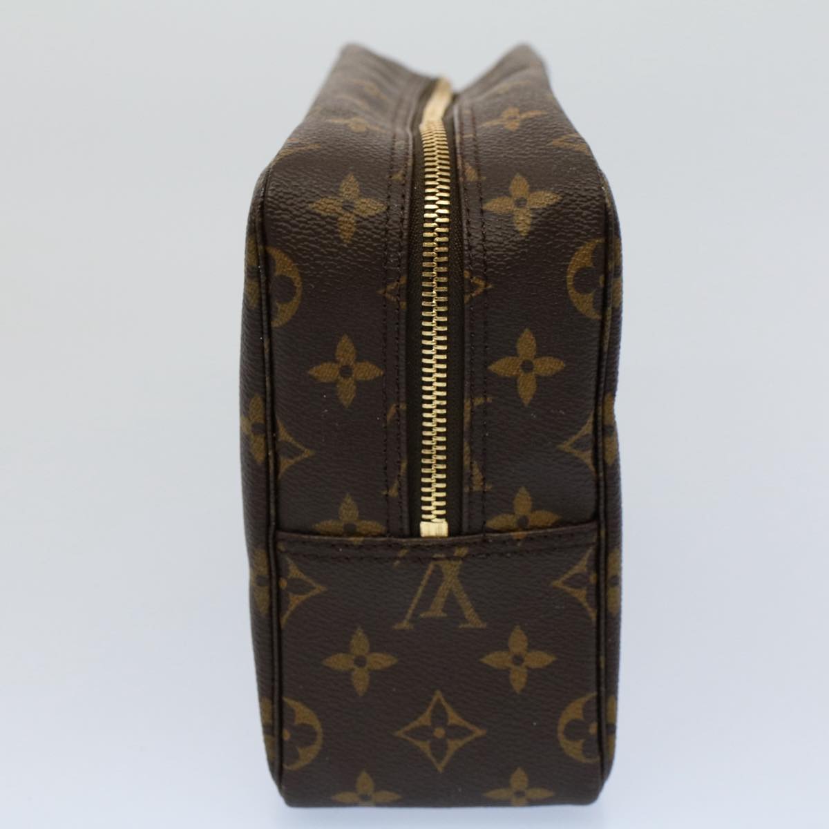 LOUIS VUITTON Monogram Trousse Toilette 28 Clutch Bag M47522 LV Auth yk8827