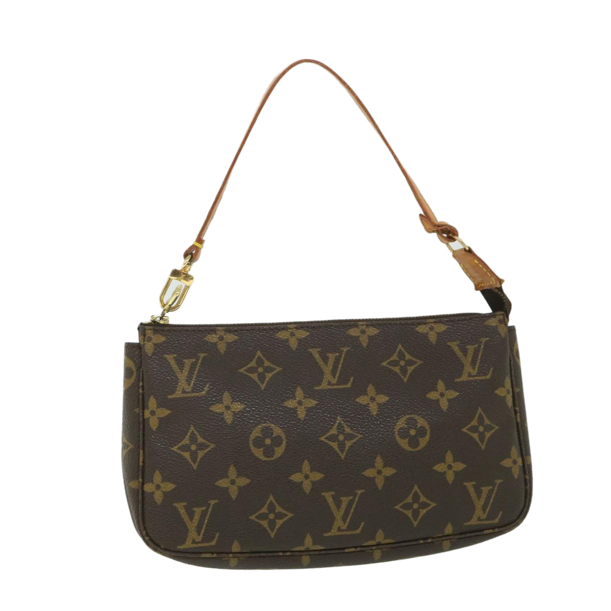 LOUIS VUITTON Monogram Pochette Accessoires Pouch M51980 LV Auth yk8850