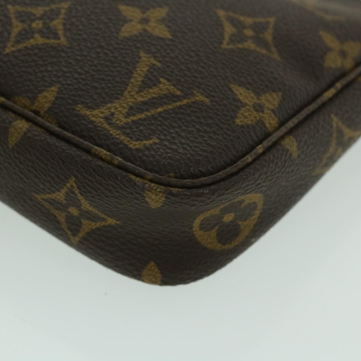 LOUIS VUITTON Monogram Pochette Accessoires Pouch M51980 LV Auth yk8850