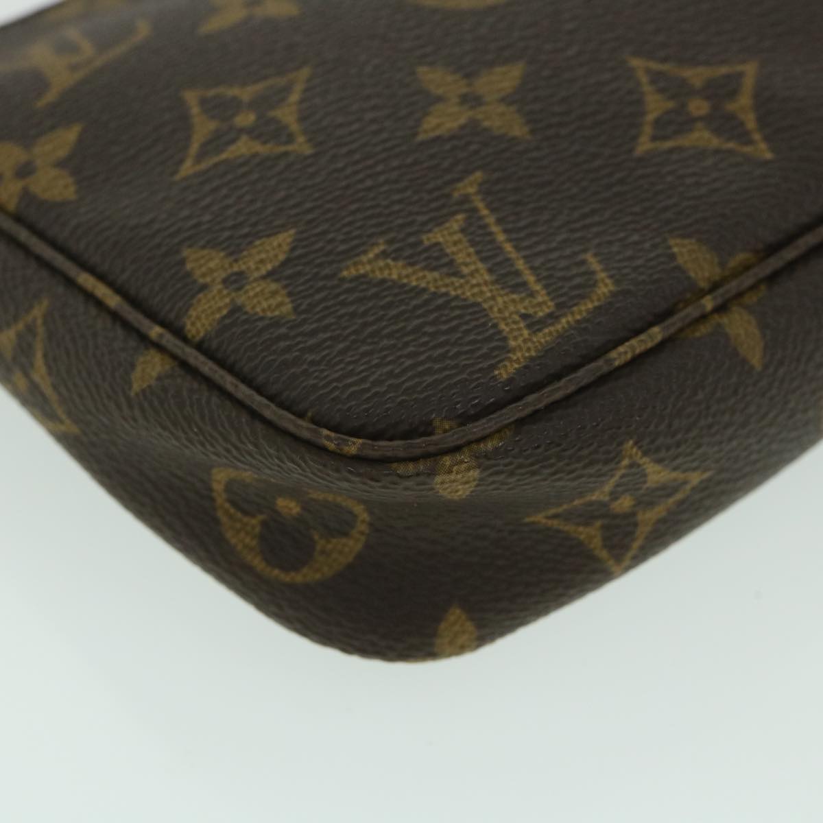 LOUIS VUITTON Monogram Pochette Accessoires Pouch M51980 LV Auth yk8850