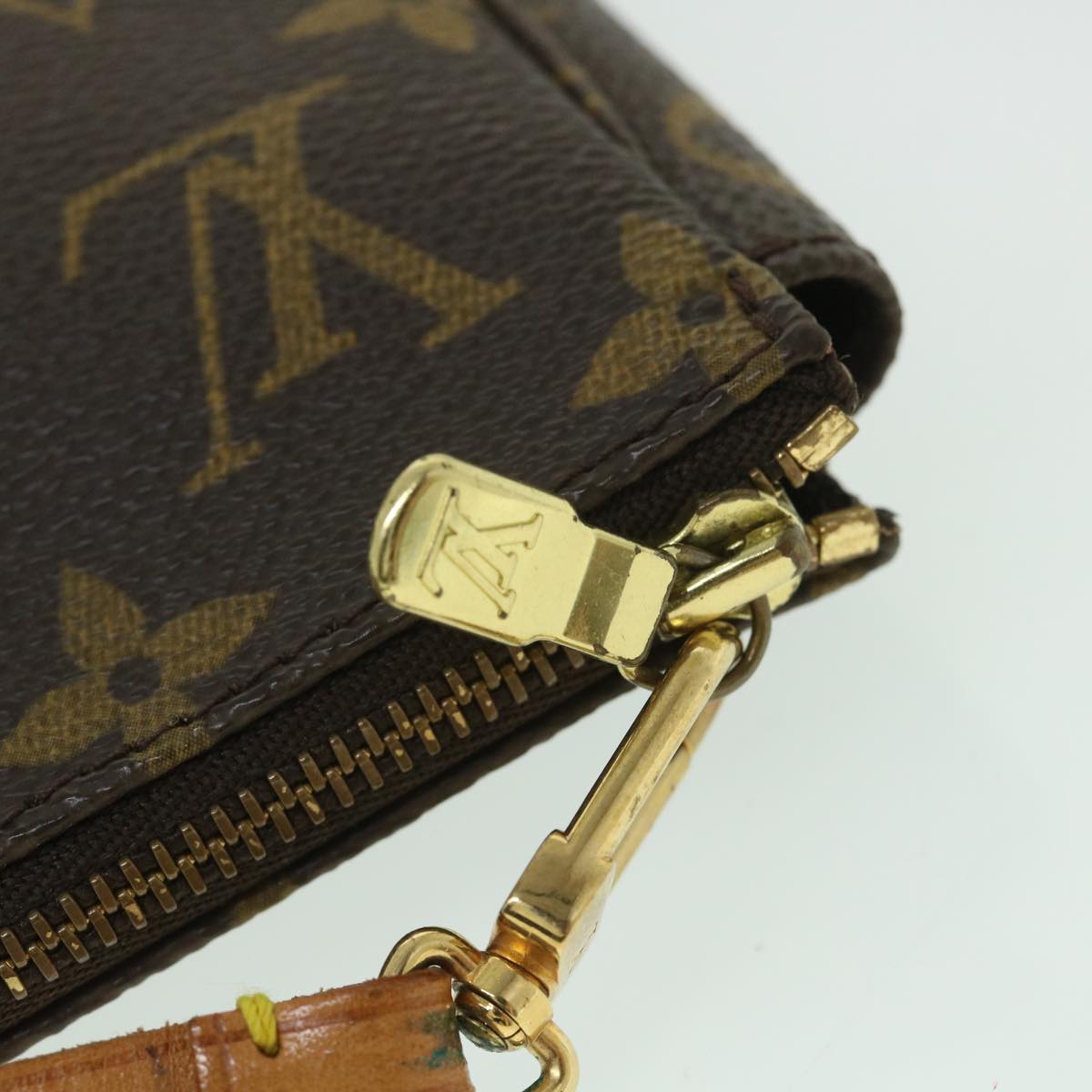 LOUIS VUITTON Monogram Pochette Accessoires Pouch M51980 LV Auth yk8850