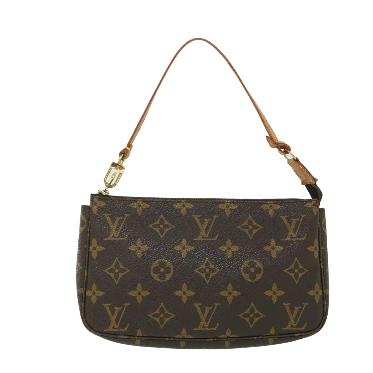 LOUIS VUITTON Monogram Pochette Accessoires Pouch M51980 LV Auth yk8850