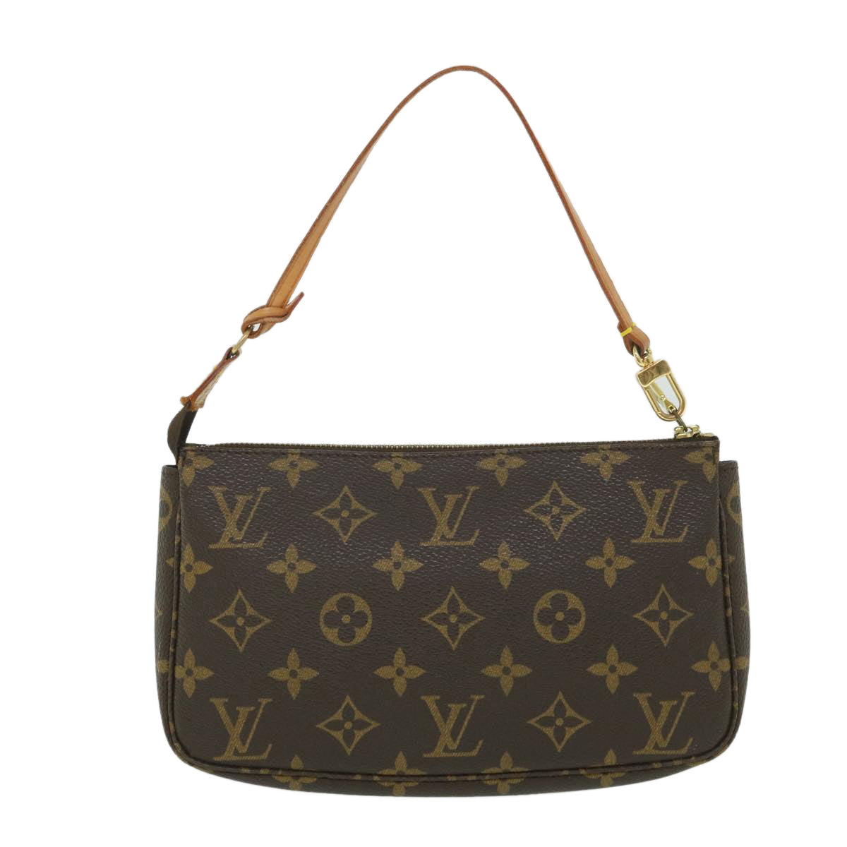 LOUIS VUITTON Monogram Pochette Accessoires Pouch M51980 LV Auth yk8850