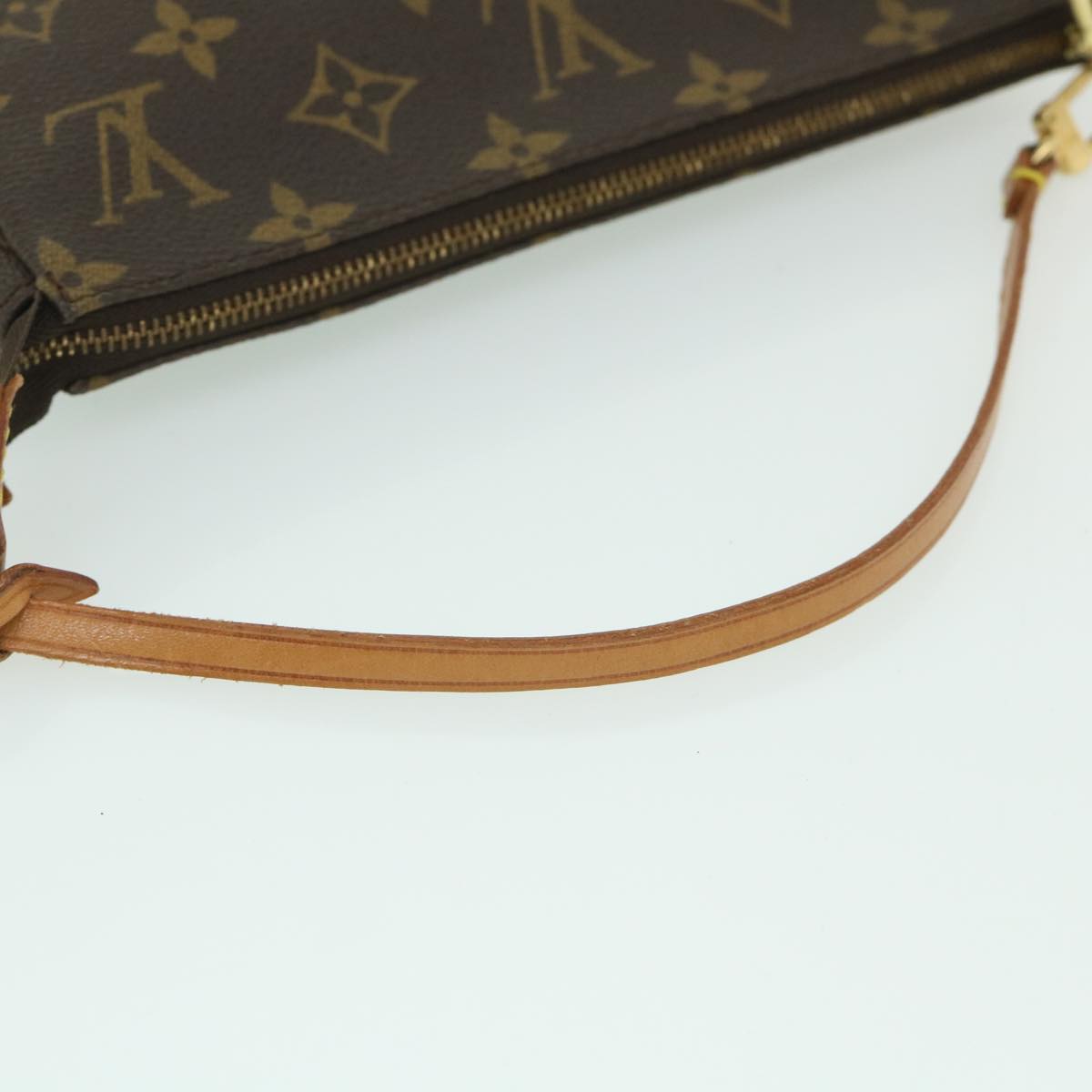 LOUIS VUITTON Monogram Pochette Accessoires Pouch M51980 LV Auth yk8850