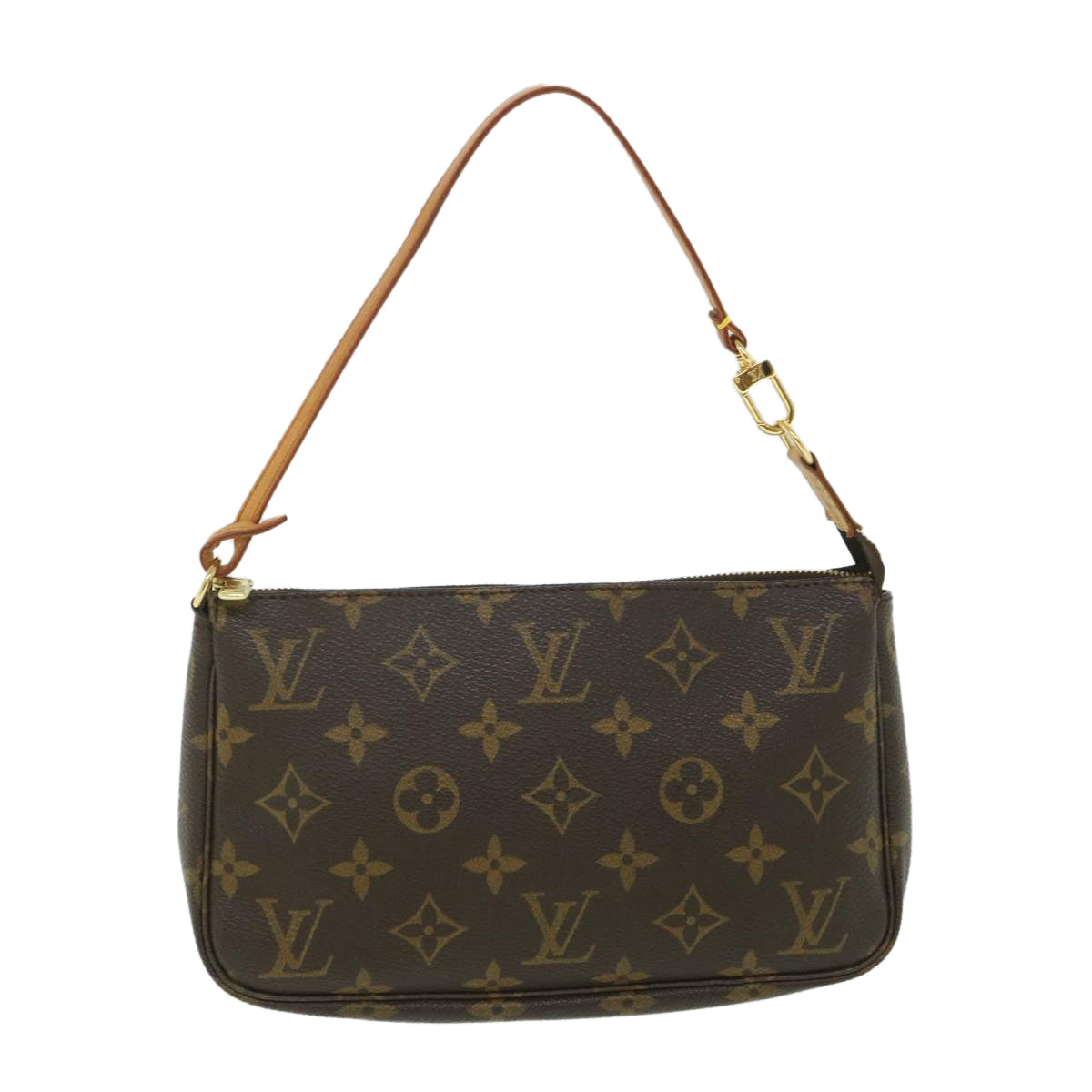 LOUIS VUITTON Monogram Pochette Accessoires Pouch M51980 LV Auth yk8851