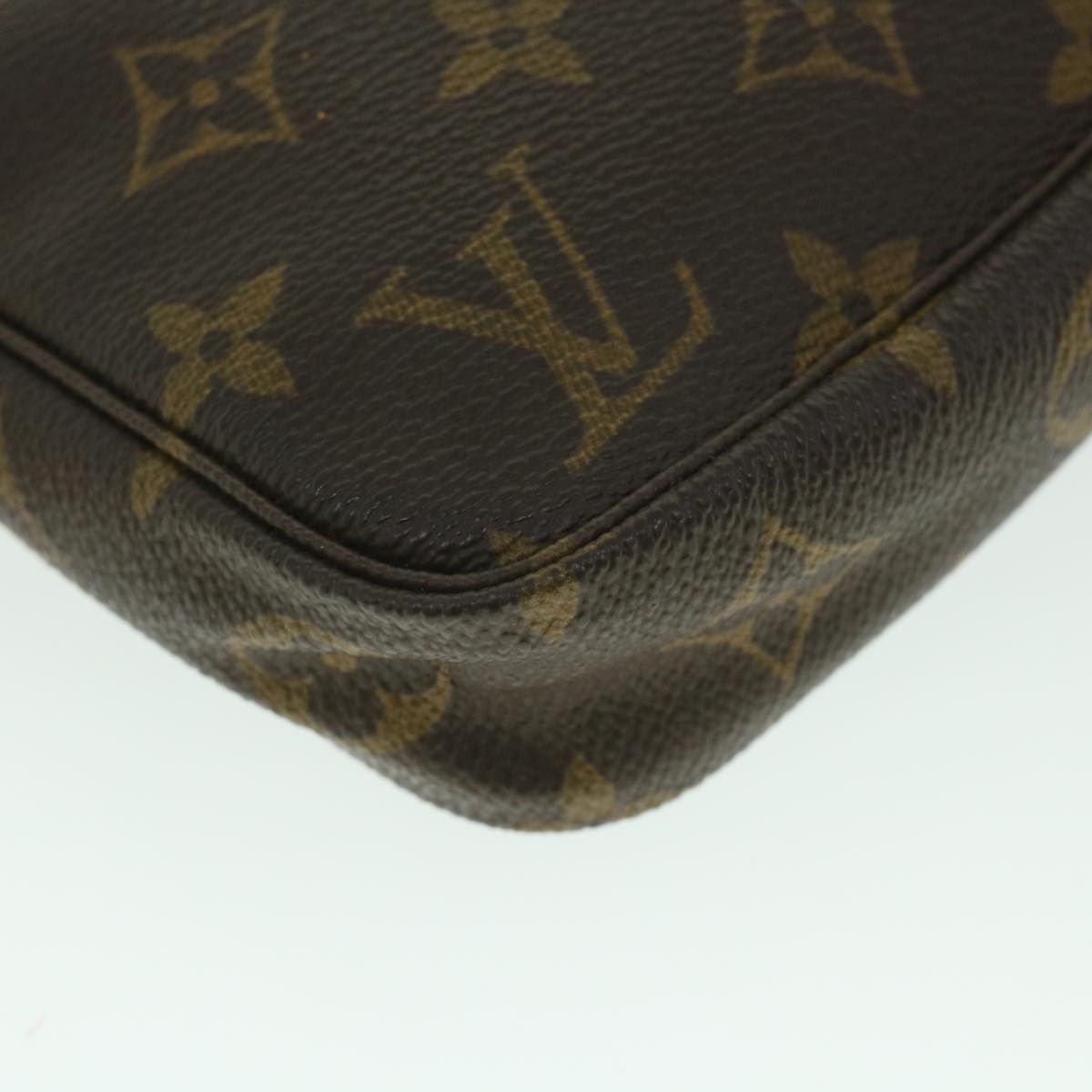 LOUIS VUITTON Monogram Pochette Accessoires Pouch M51980 LV Auth yk8851