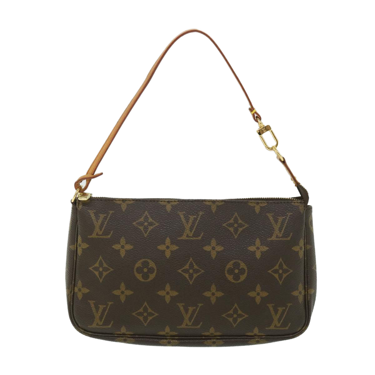 LOUIS VUITTON Monogram Pochette Accessoires Pouch M51980 LV Auth yk8851