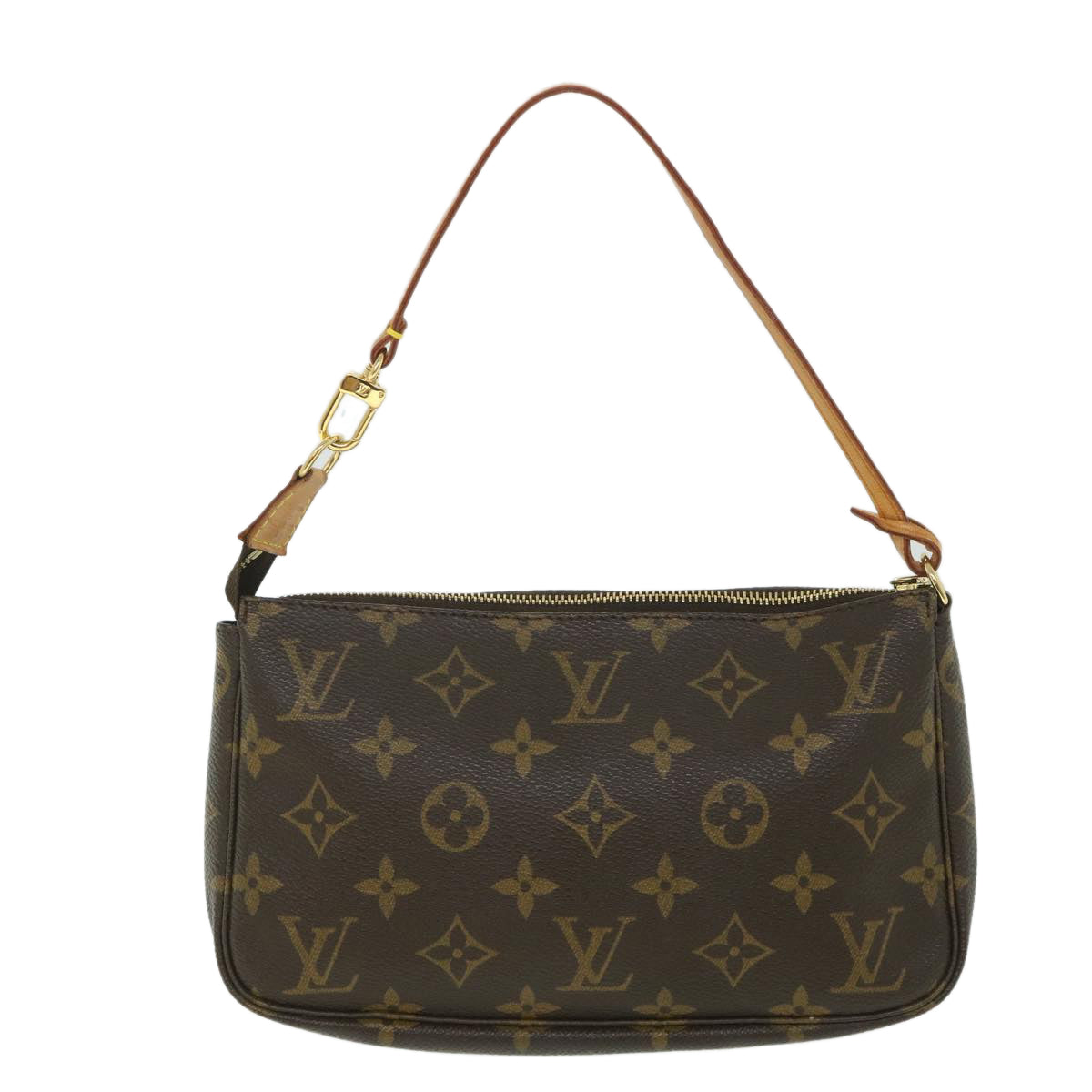 LOUIS VUITTON Monogram Pochette Accessoires Pouch M51980 LV Auth yk8851