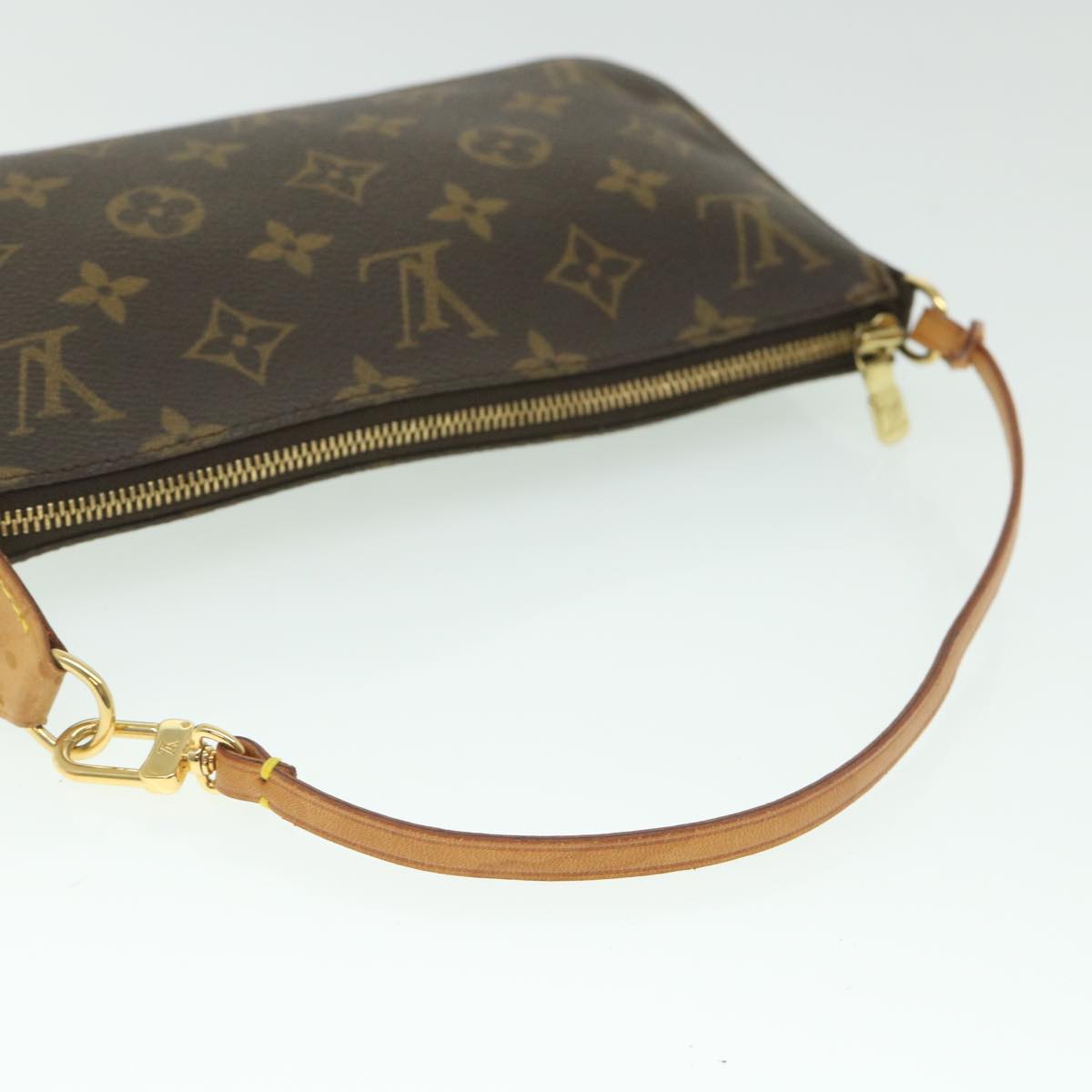 LOUIS VUITTON Monogram Pochette Accessoires Pouch M51980 LV Auth yk8851