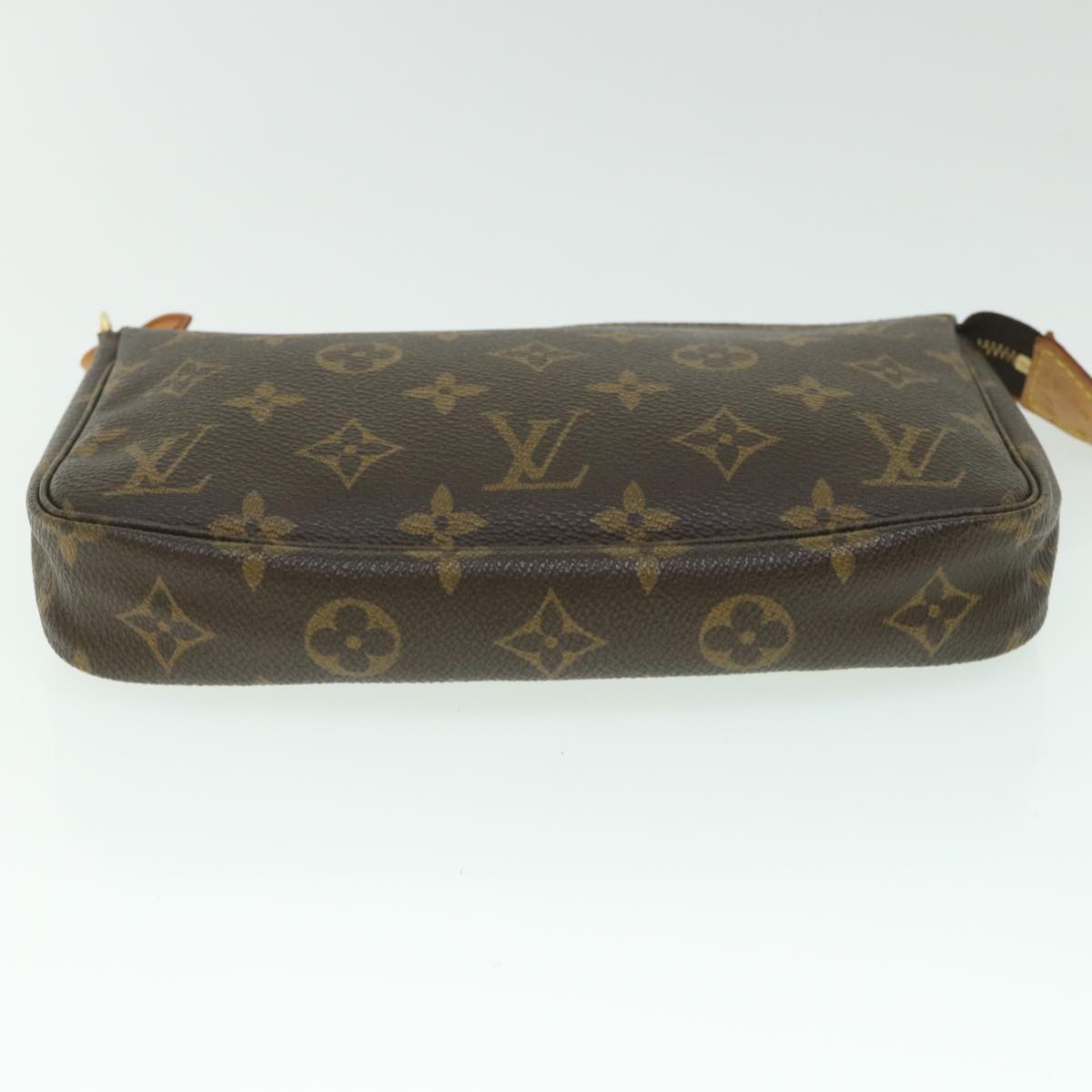 LOUIS VUITTON Monogram Pochette Accessoires Pouch M51980 LV Auth yk8851